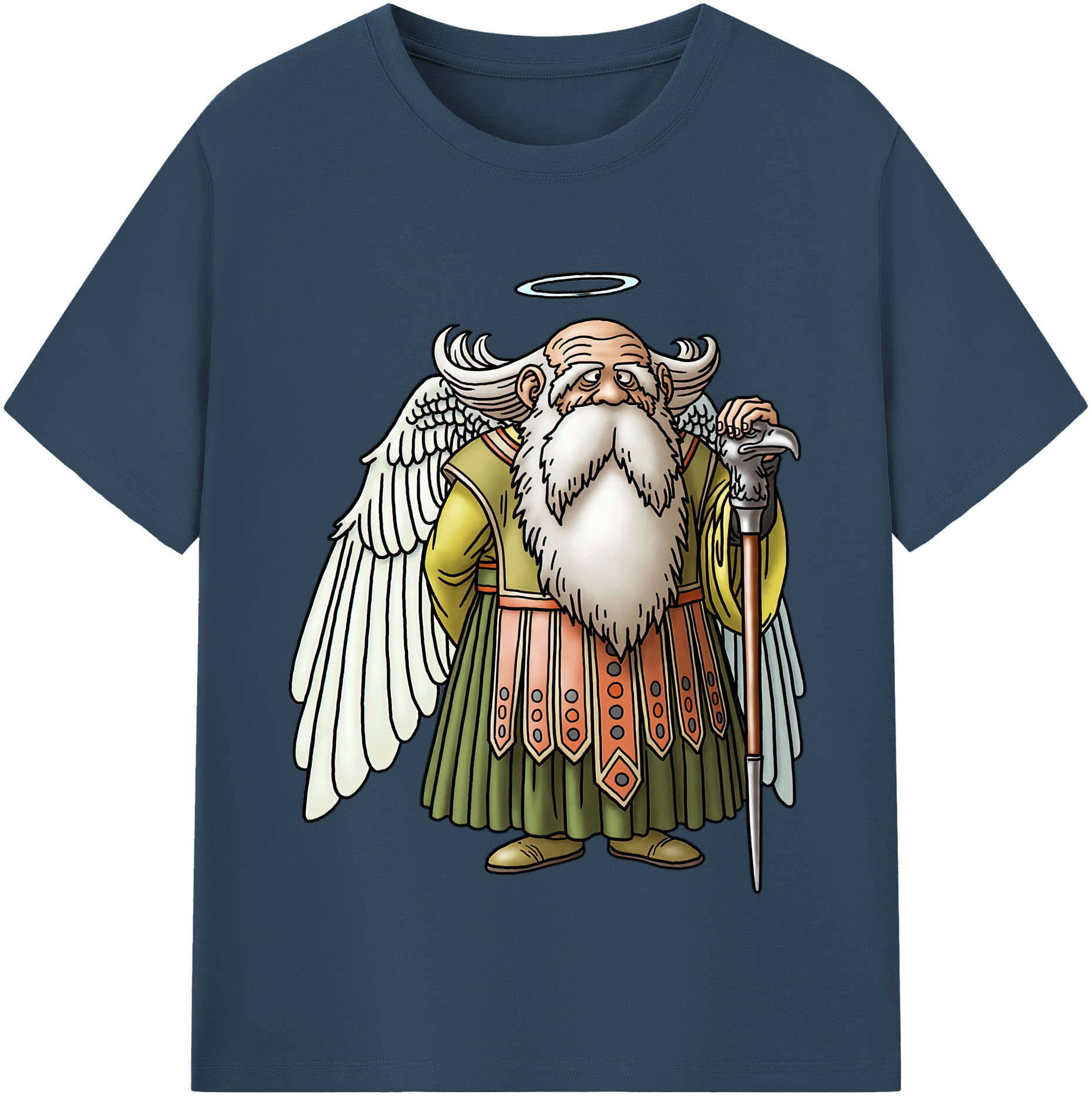 （画像用） ドラゴンクエスト Doragon Kuesuto Dragon Quest レディースカジュアルプリントTシャツ（綿100％）