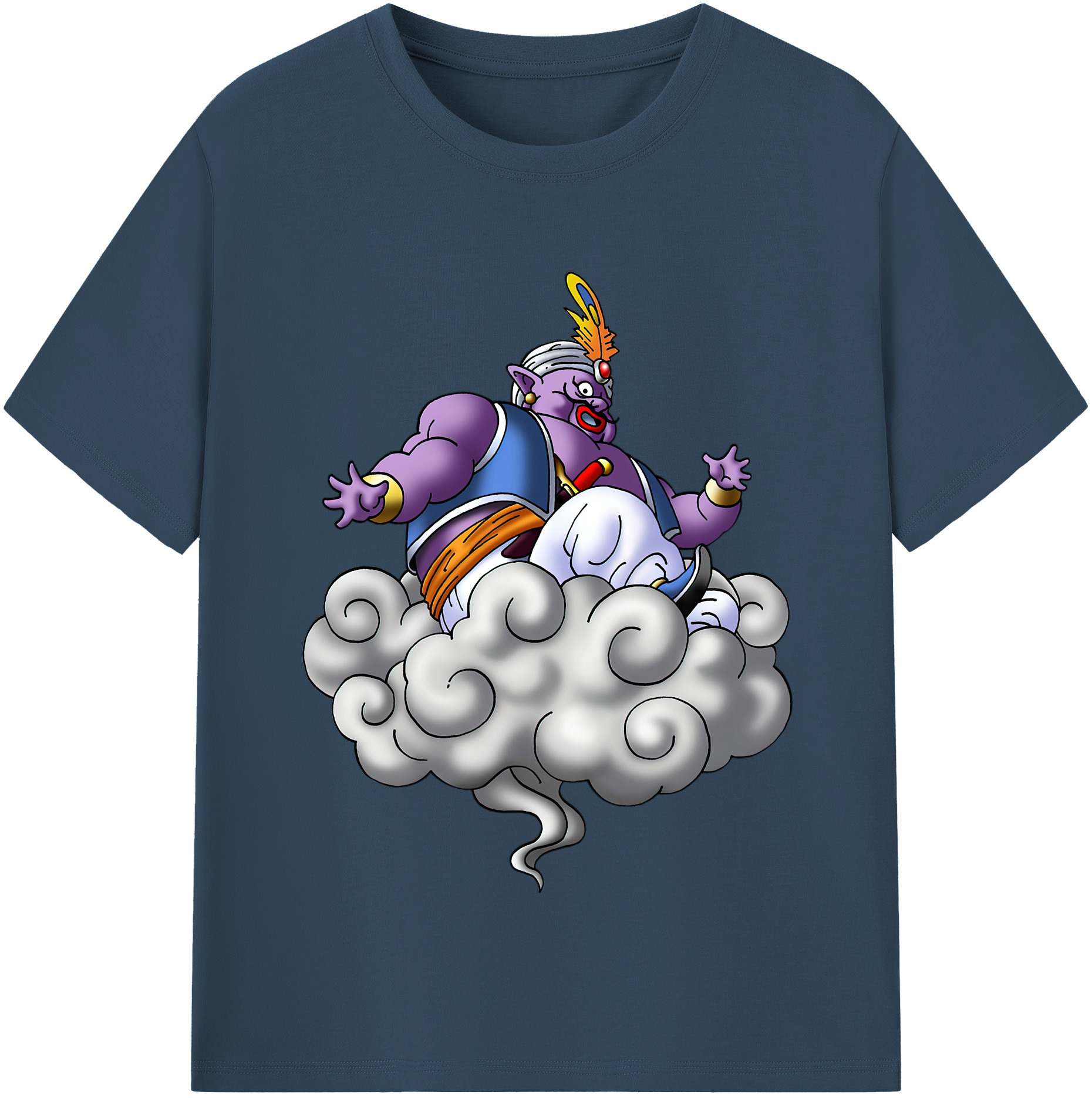 （画像用） ドラゴンクエスト Doragon Kuesuto Dragon Quest レディースカジュアルプリントTシャツ（綿100％）