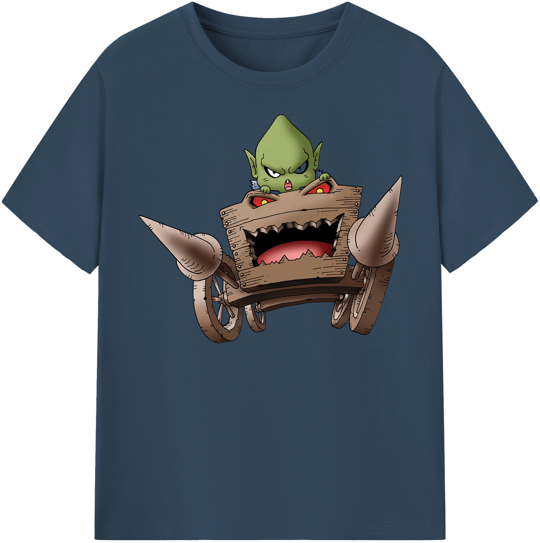 （画像用） ドラゴンクエスト Doragon Kuesuto Dragon Quest レディースカジュアルプリントTシャツ（綿100％）