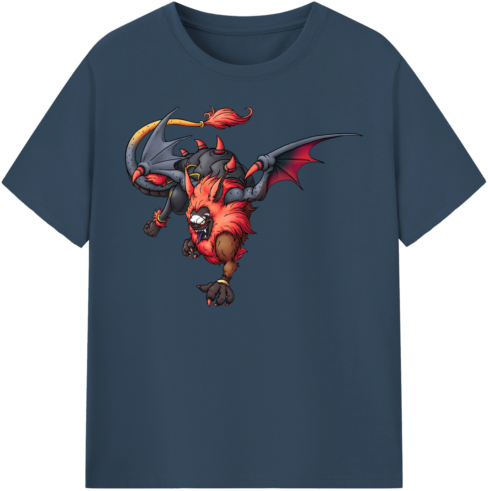 （画像用） ドラゴンクエスト Doragon Kuesuto Dragon Quest レディースカジュアルプリントTシャツ（綿100％）