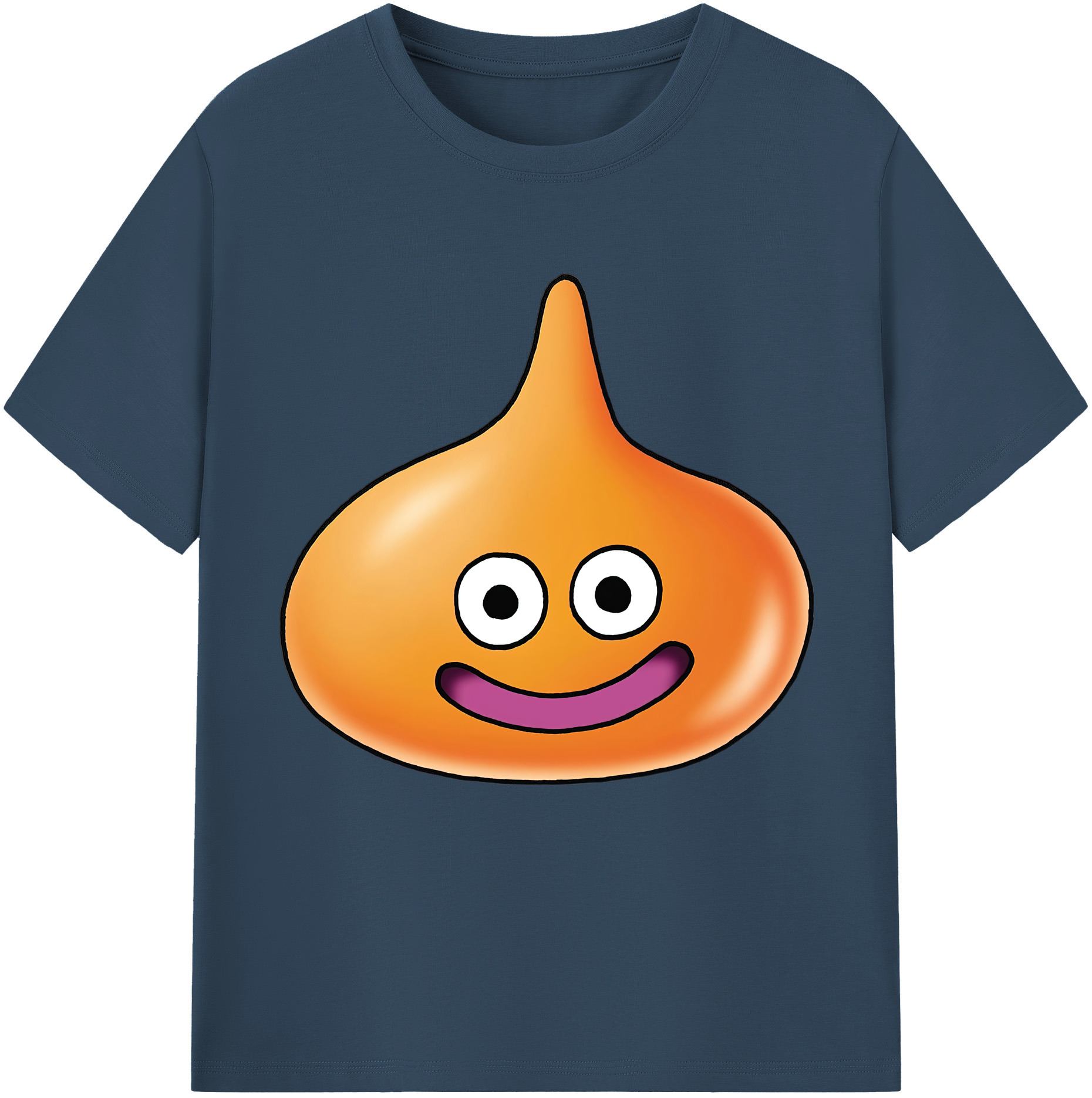 （画像用） ドラゴンクエスト Doragon Kuesuto Dragon Quest レディースカジュアルプリントTシャツ（綿100％）