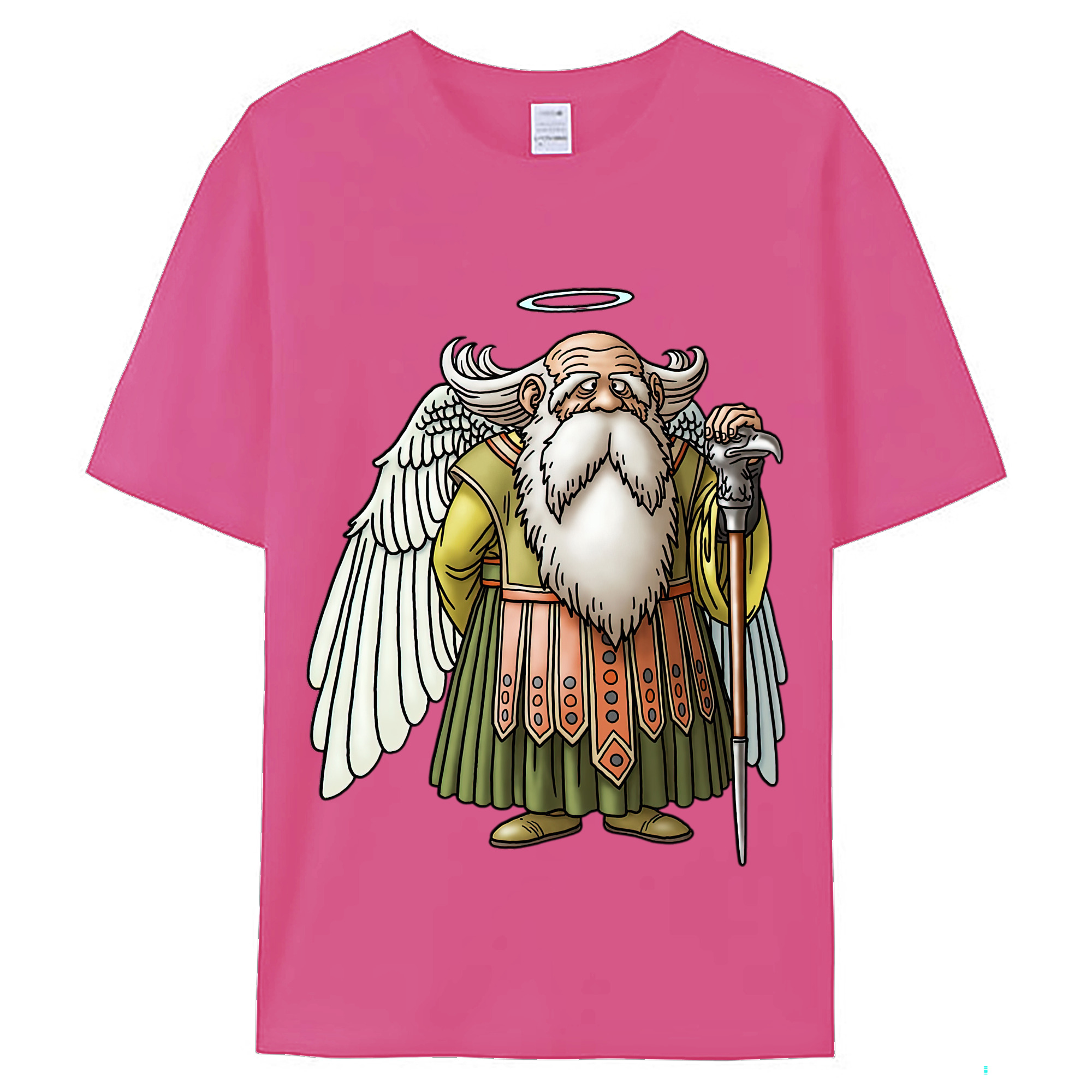 （画像用） ドラゴンクエスト Doragon Kuesuto Dragon Quest レディースカジュアルプリントTシャツ（綿100％）