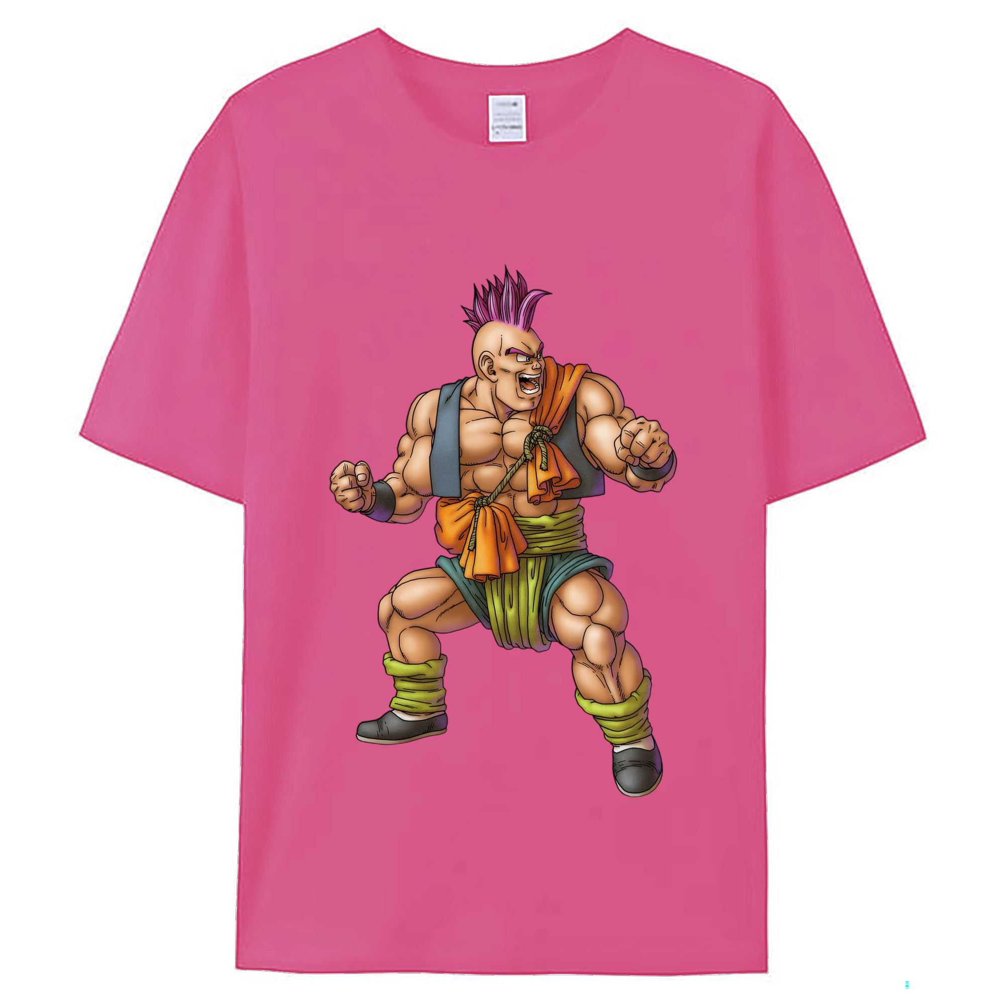 （画像用） ドラゴンクエスト Doragon Kuesuto Dragon Quest レディースカジュアルプリントTシャツ（綿100％）