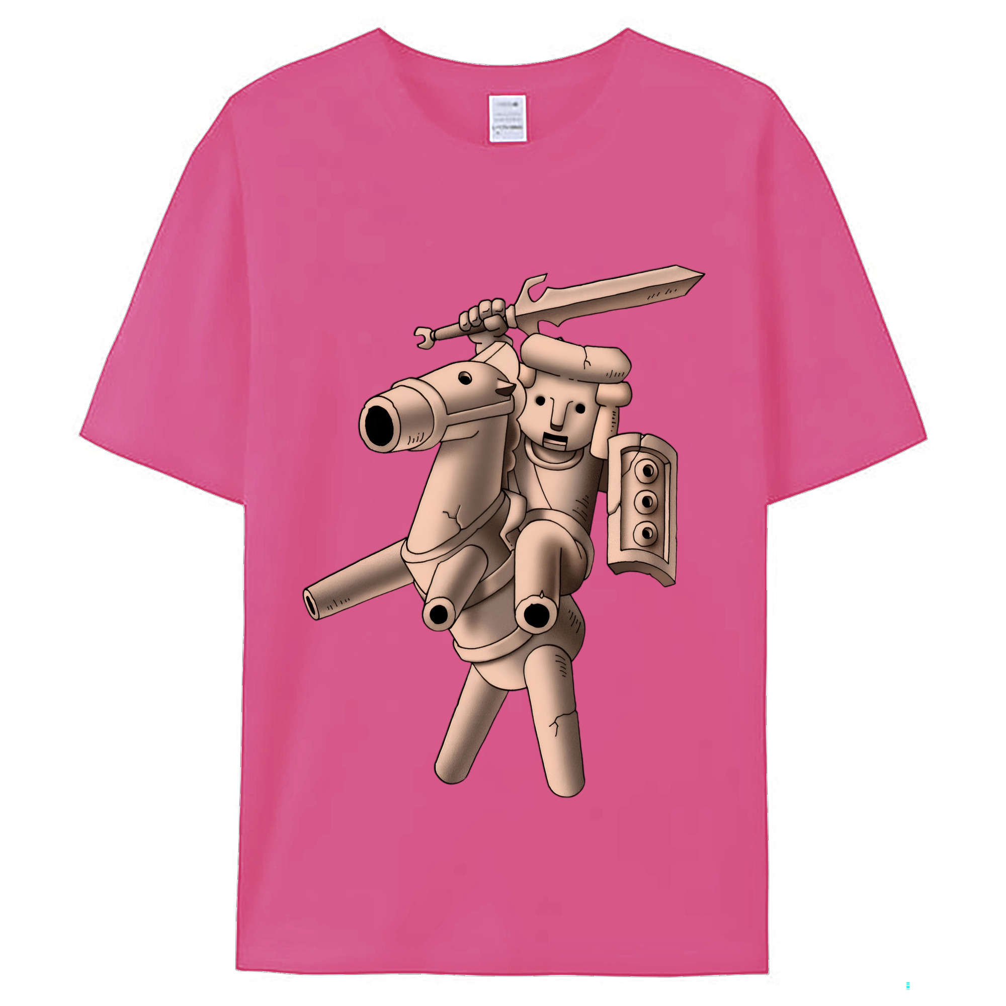 （画像用） ドラゴンクエスト Doragon Kuesuto Dragon Quest レディースカジュアルプリントTシャツ（綿100％）