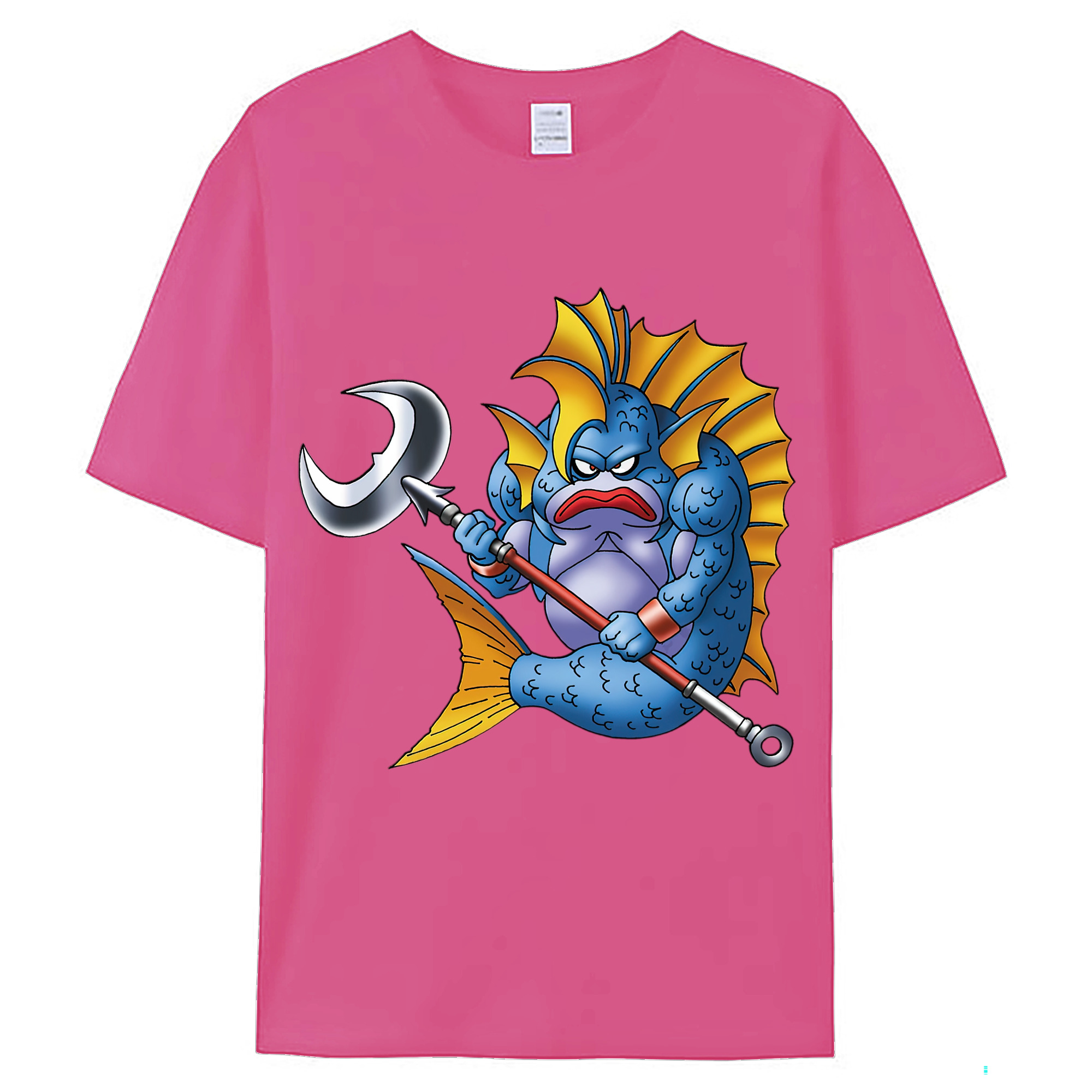 （画像用） ドラゴンクエスト Doragon Kuesuto Dragon Quest レディースカジュアルプリントTシャツ（綿100％）