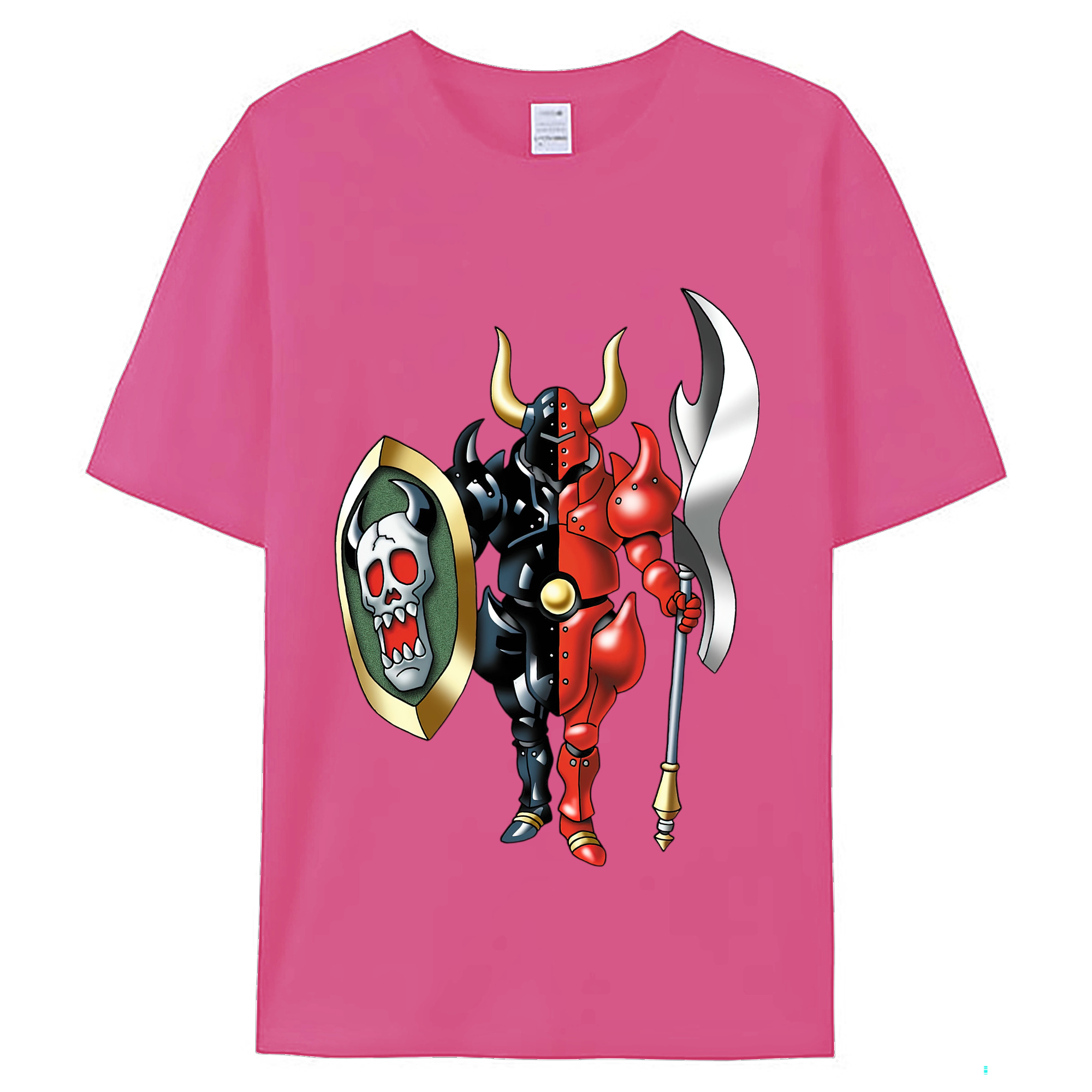 （画像用） ドラゴンクエスト Doragon Kuesuto Dragon Quest レディースカジュアルプリントTシャツ（綿100％）