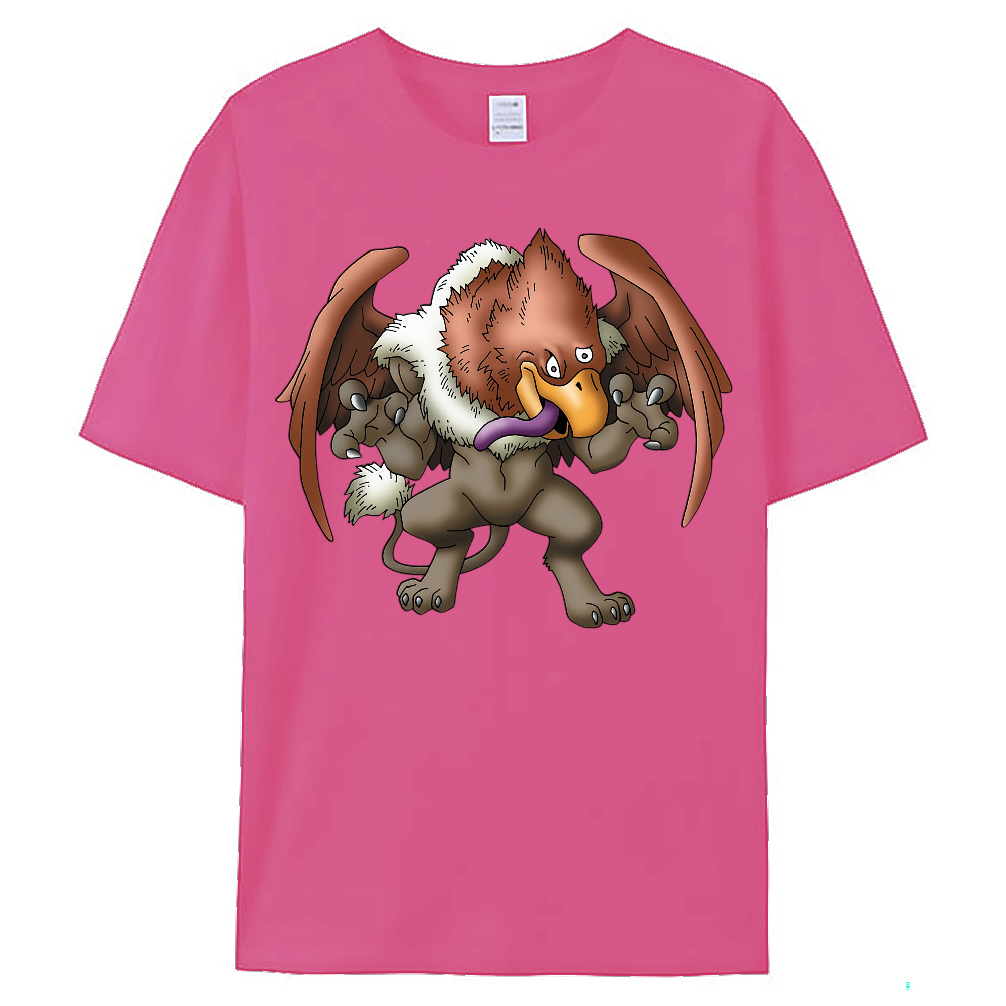（画像用） ドラゴンクエスト Doragon Kuesuto Dragon Quest レディースカジュアルプリントTシャツ（綿100％）
