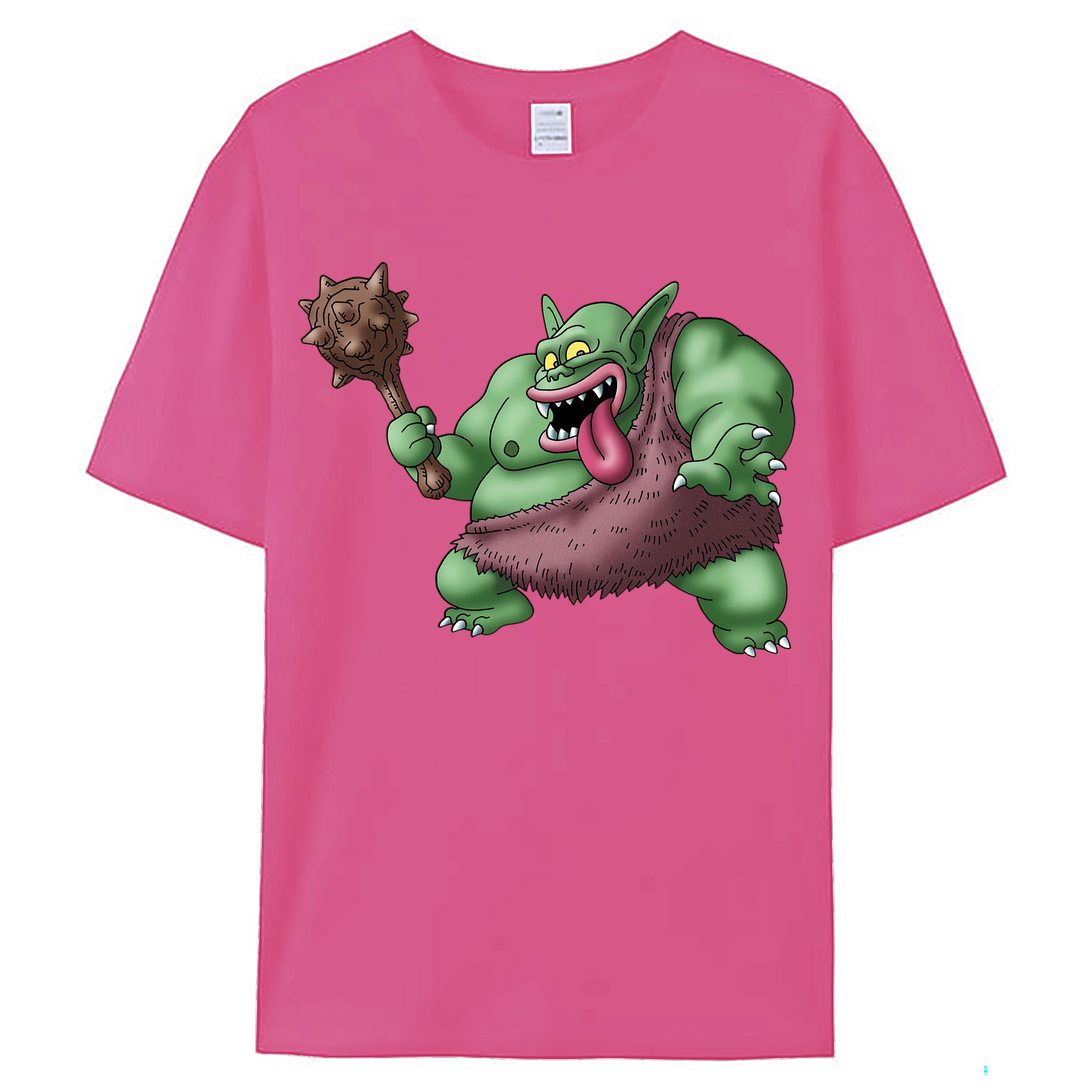 （画像用） ドラゴンクエスト Doragon Kuesuto Dragon Quest レディースカジュアルプリントTシャツ（綿100％）