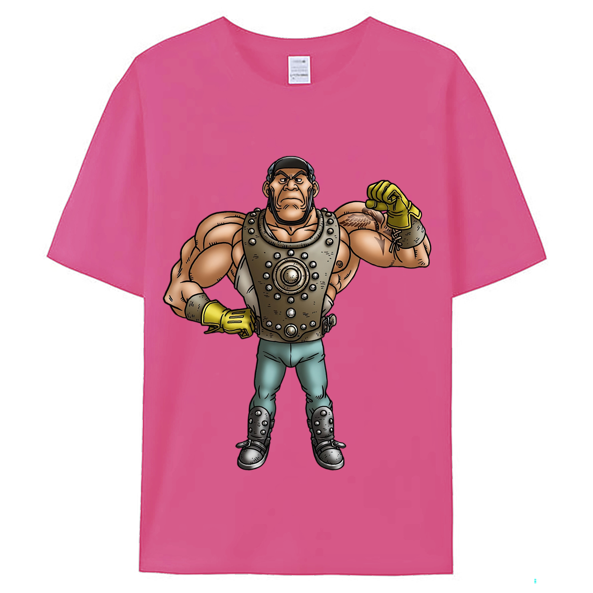 （画像用） ドラゴンクエスト Doragon Kuesuto Dragon Quest レディースカジュアルプリントTシャツ（綿100％）