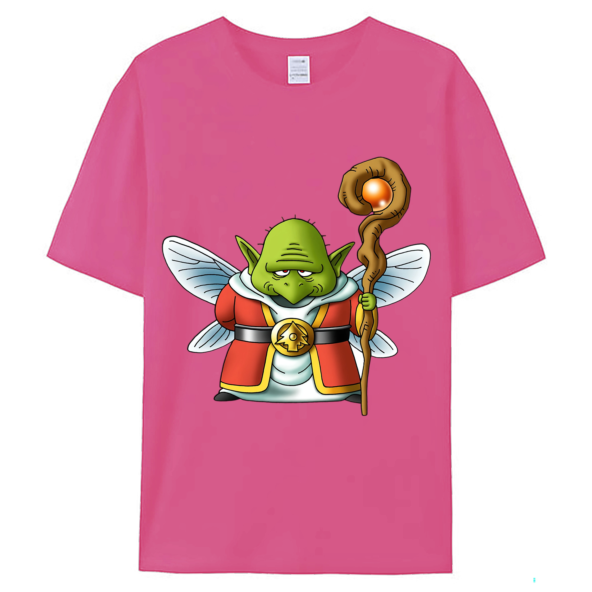 （画像用） ドラゴンクエスト Doragon Kuesuto Dragon Quest レディースカジュアルプリントTシャツ（綿100％）