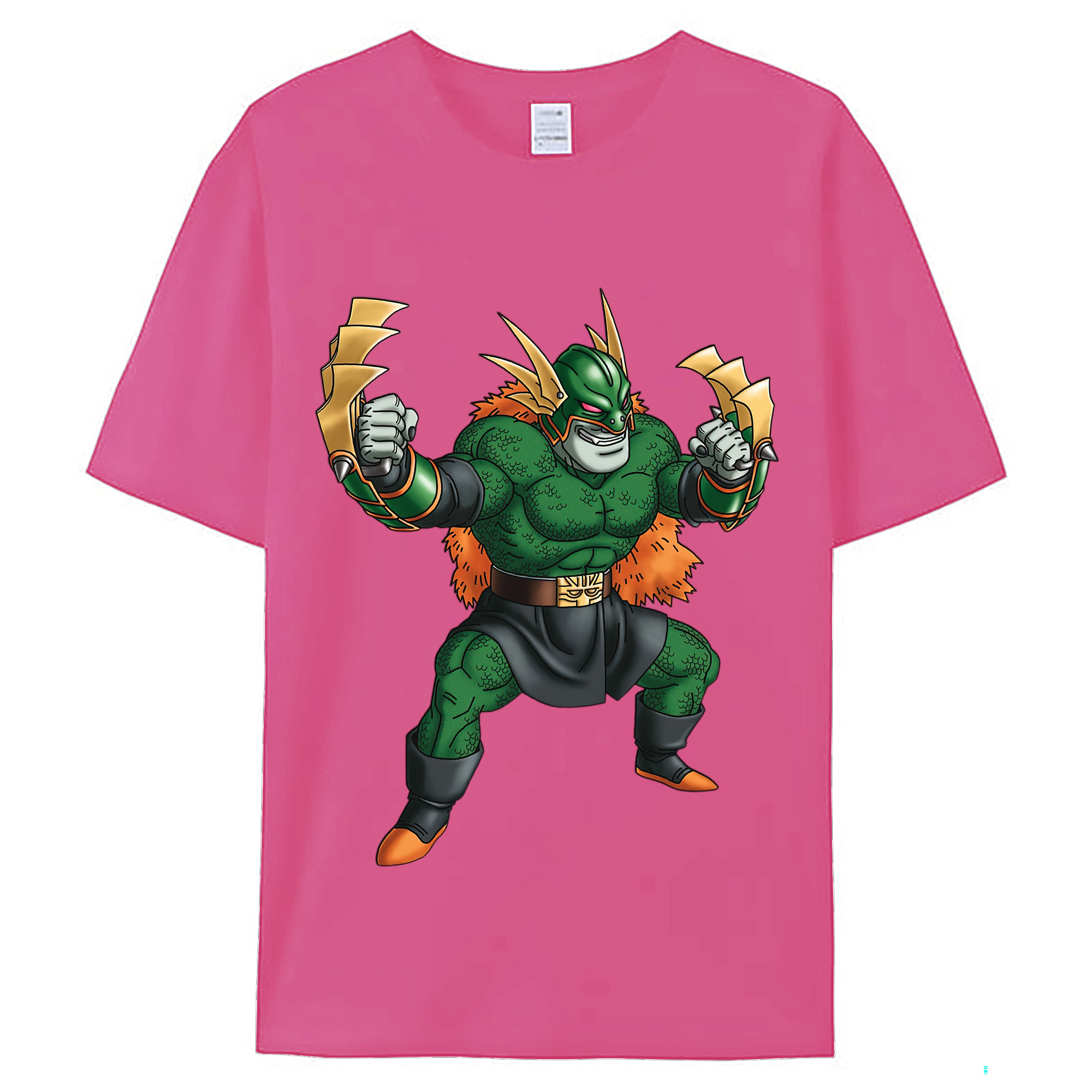 （画像用） ドラゴンクエスト Doragon Kuesuto Dragon Quest レディースカジュアルプリントTシャツ（綿100％）