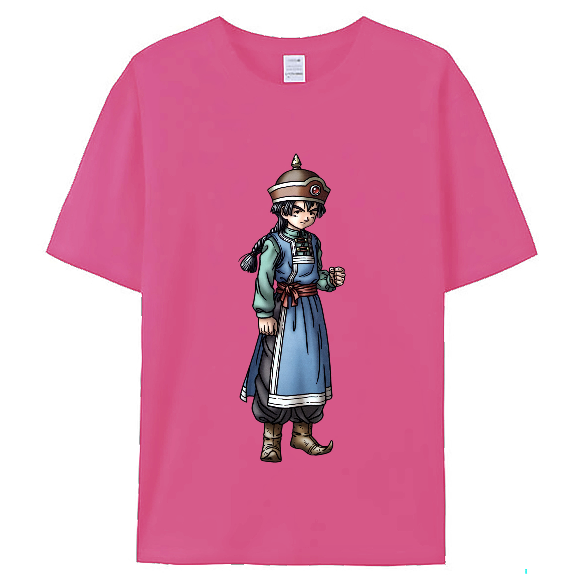 （画像用） ドラゴンクエスト Doragon Kuesuto Dragon Quest レディースカジュアルプリントTシャツ（綿100％）