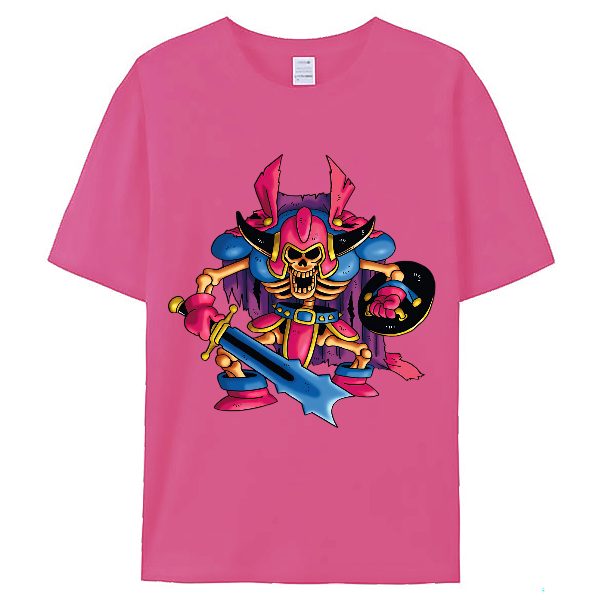 （画像用） ドラゴンクエスト Doragon Kuesuto Dragon Quest レディースカジュアルプリントTシャツ（綿100％）