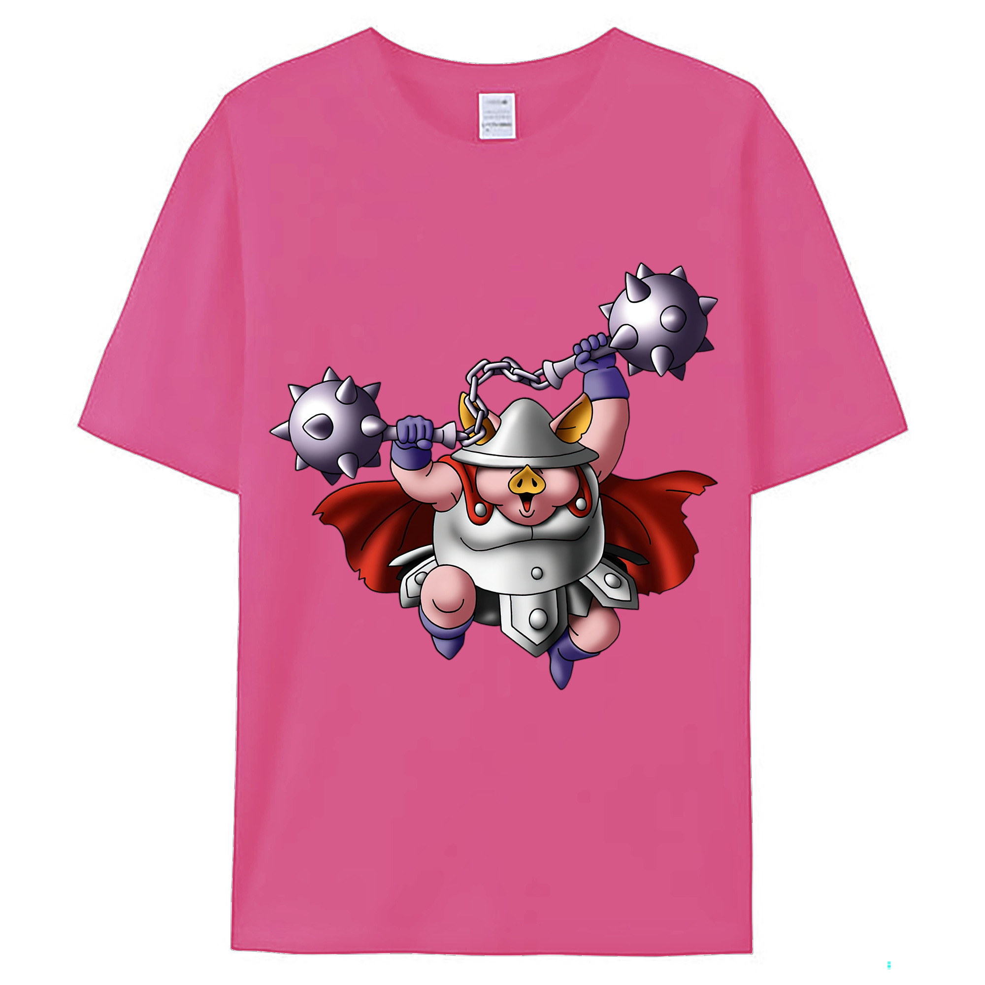 （画像用） ドラゴンクエスト Doragon Kuesuto Dragon Quest レディースカジュアルプリントTシャツ（綿100％）