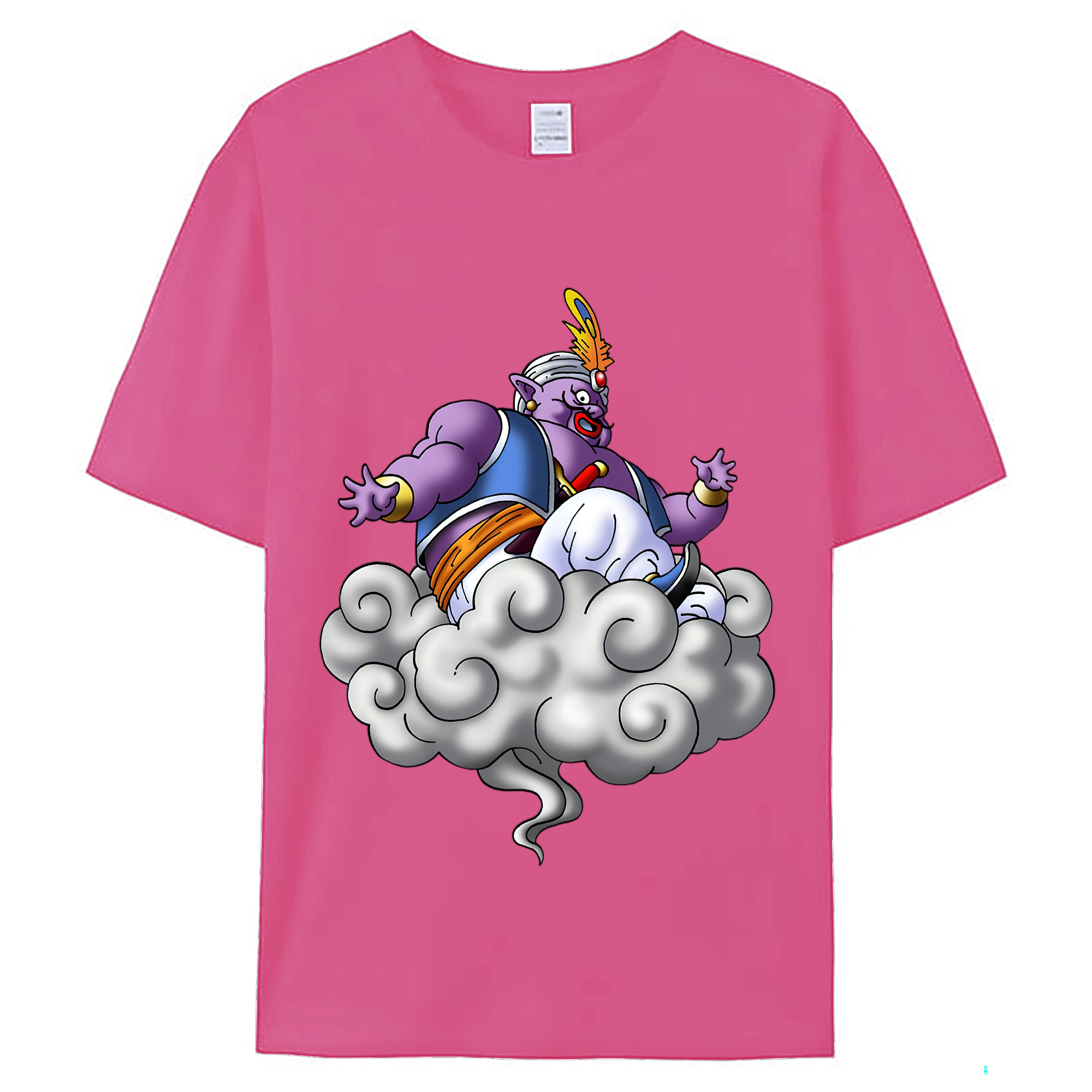 （画像用） ドラゴンクエスト Doragon Kuesuto Dragon Quest レディースカジュアルプリントTシャツ（綿100％）