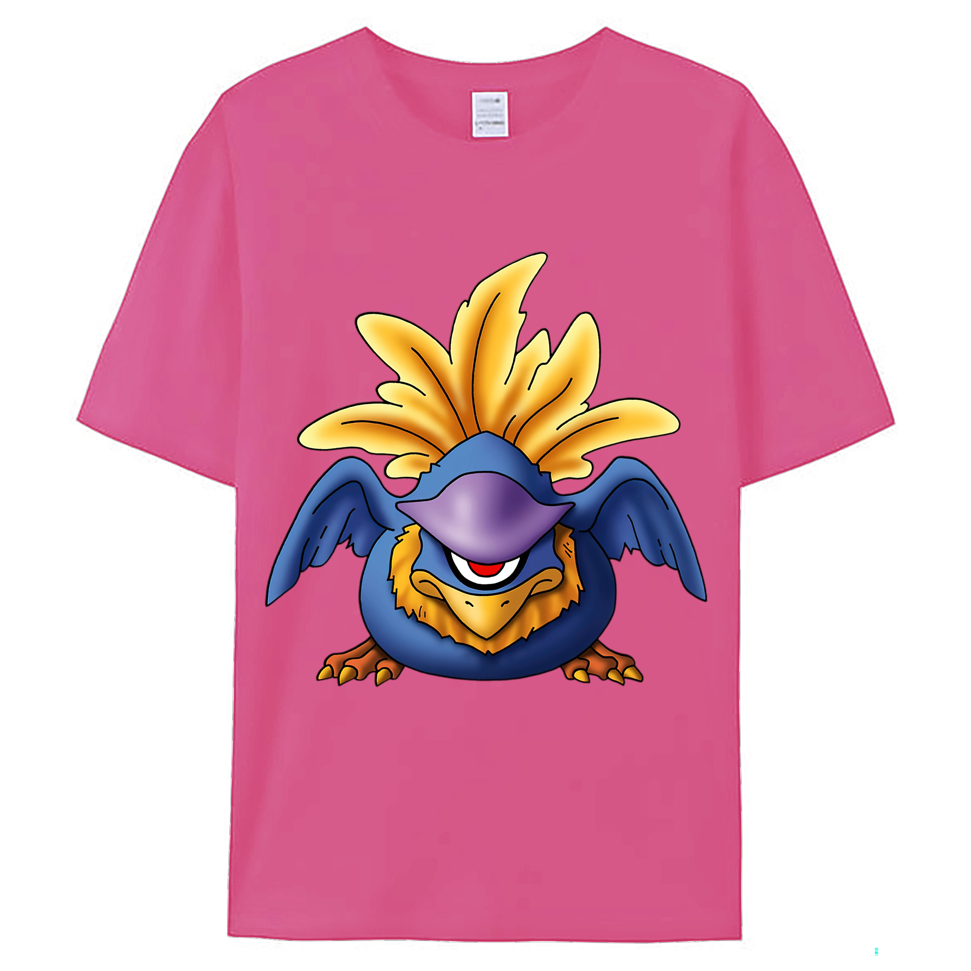 （画像用） ドラゴンクエスト Doragon Kuesuto Dragon Quest レディースカジュアルプリントTシャツ（綿100％）