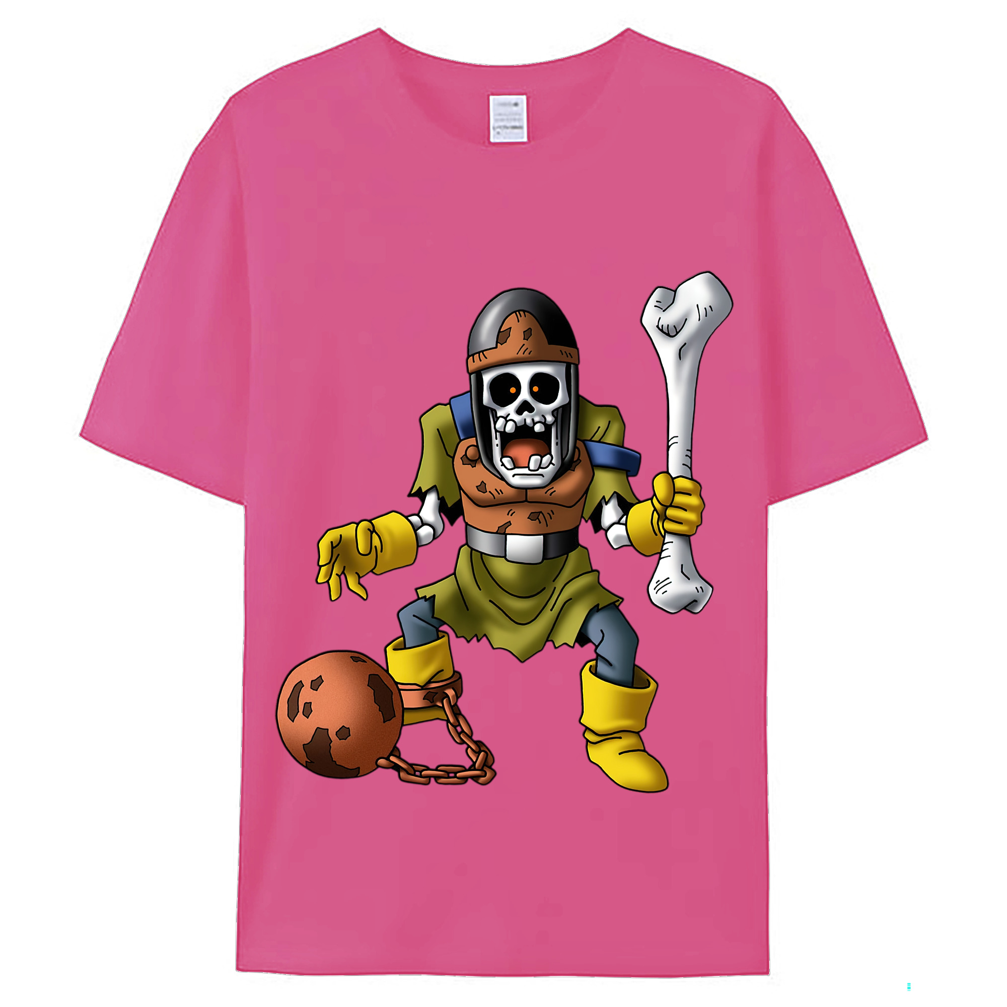 （画像用） ドラゴンクエスト Doragon Kuesuto Dragon Quest レディースカジュアルプリントTシャツ（綿100％）