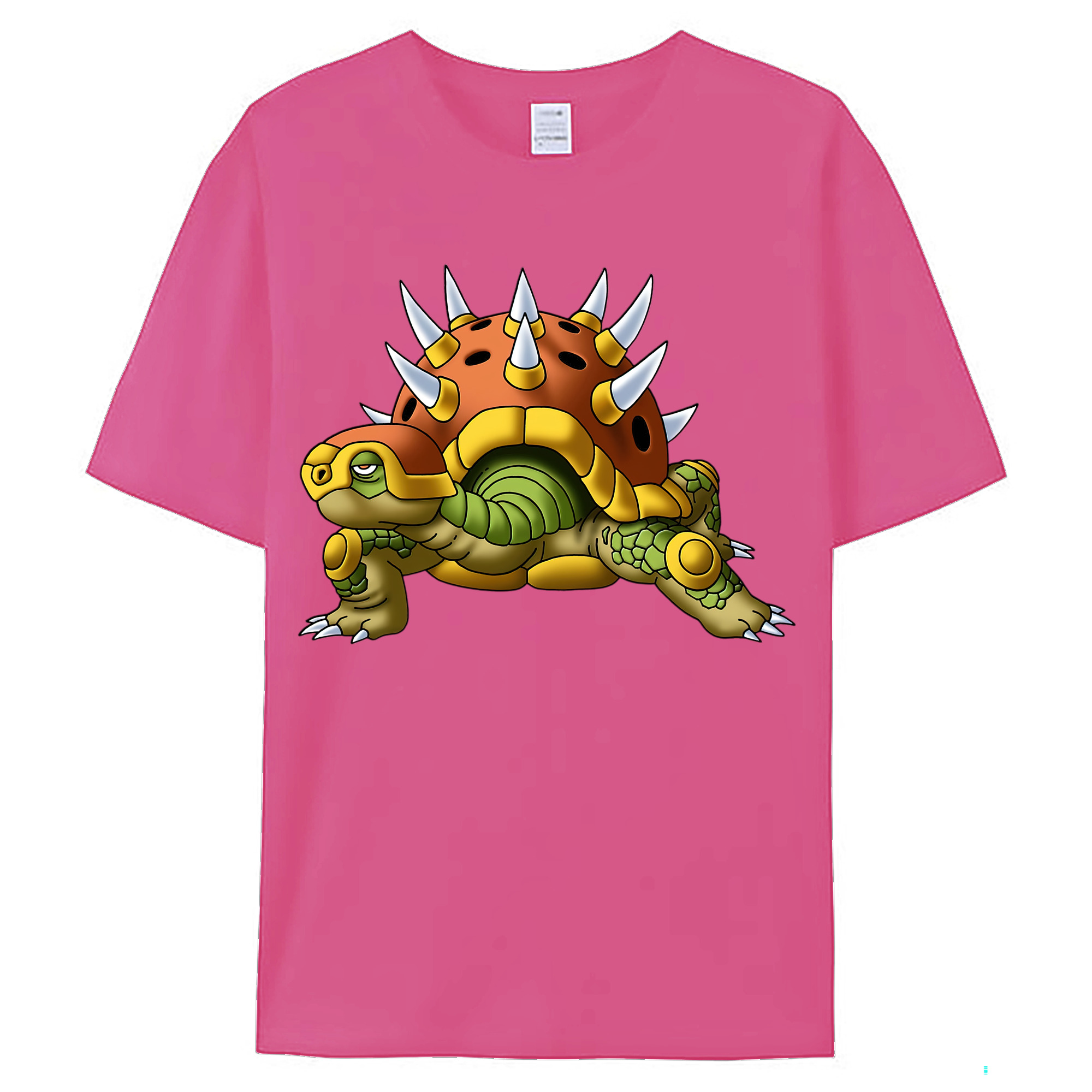（画像用） ドラゴンクエスト Doragon Kuesuto Dragon Quest レディースカジュアルプリントTシャツ（綿100％）