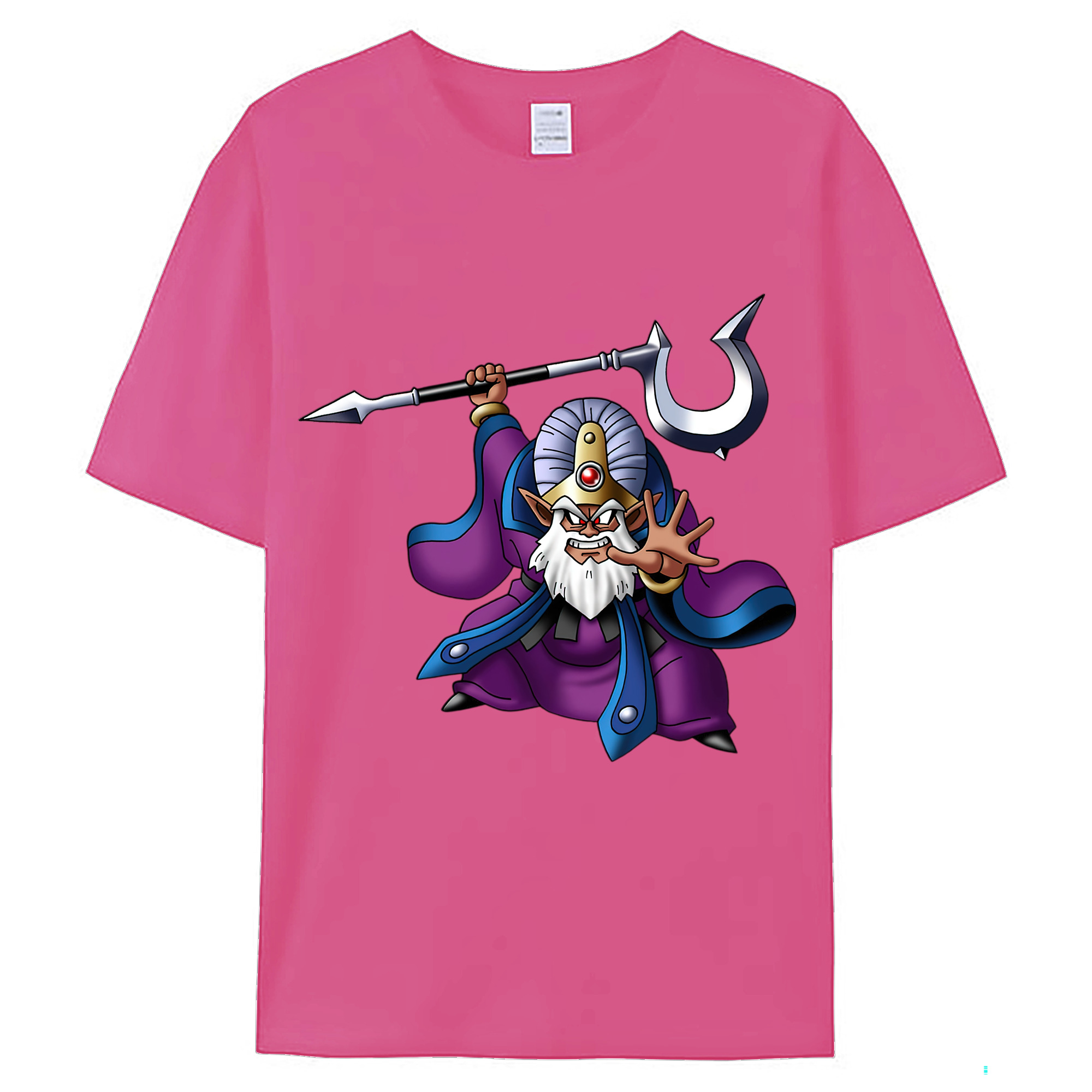 （画像用） ドラゴンクエスト Doragon Kuesuto Dragon Quest レディースカジュアルプリントTシャツ（綿100％）