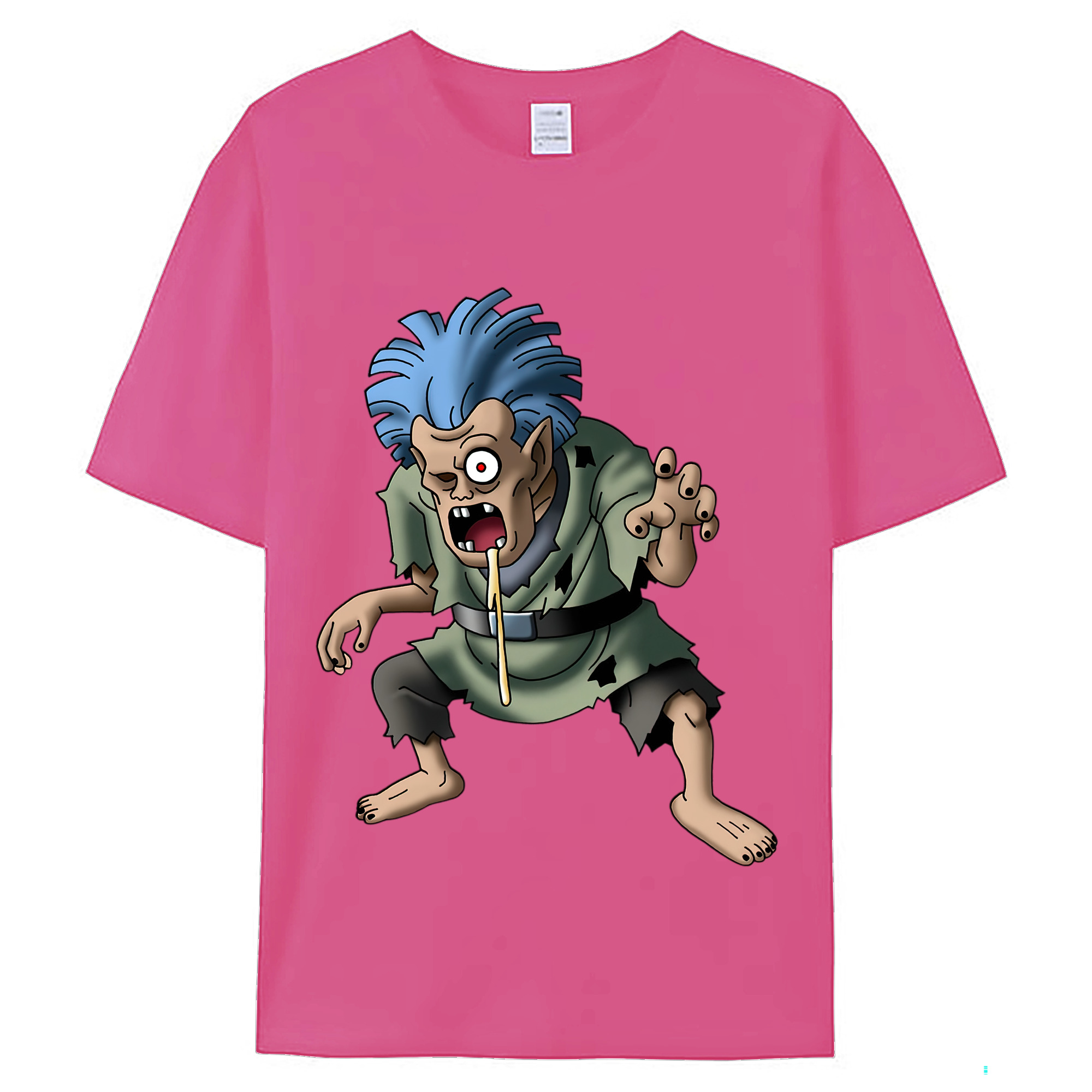 （画像用） ドラゴンクエスト Doragon Kuesuto Dragon Quest レディースカジュアルプリントTシャツ（綿100％）