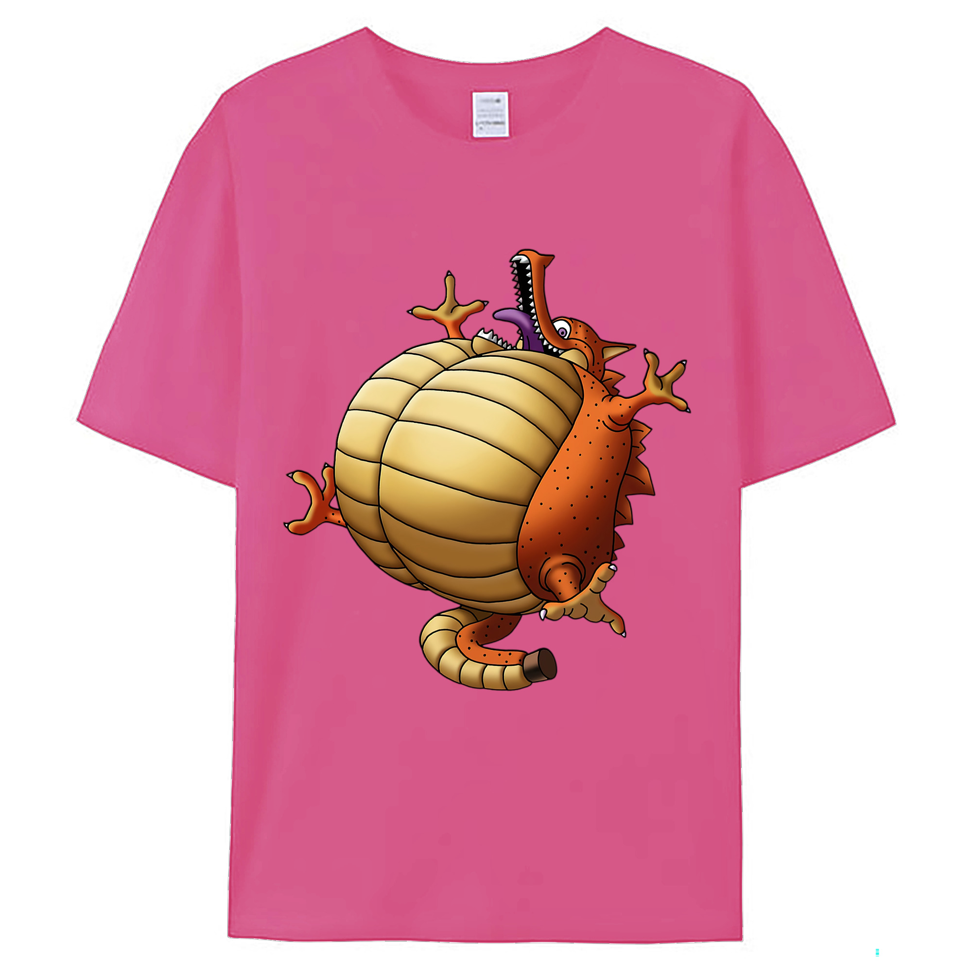 （画像用） ドラゴンクエスト Doragon Kuesuto Dragon Quest レディースカジュアルプリントTシャツ（綿100％）