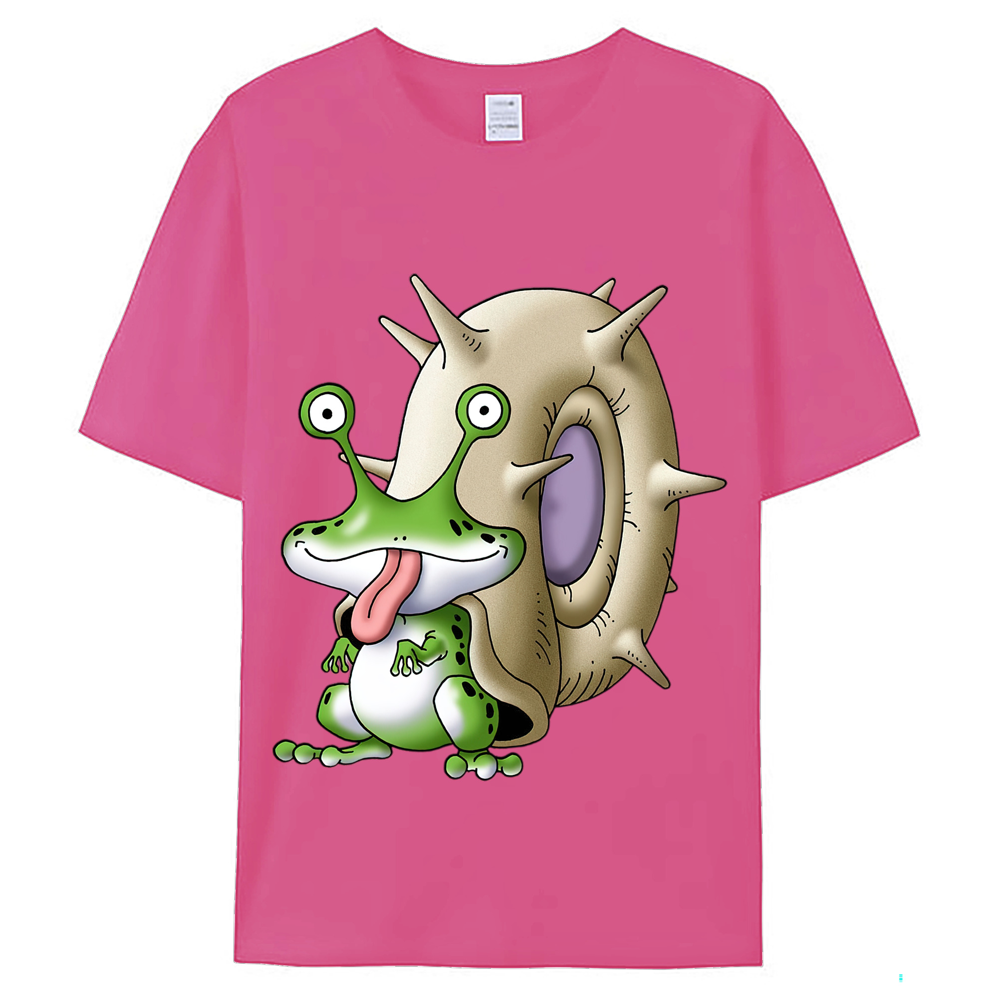（画像用） ドラゴンクエスト Doragon Kuesuto Dragon Quest レディースカジュアルプリントTシャツ（綿100％）