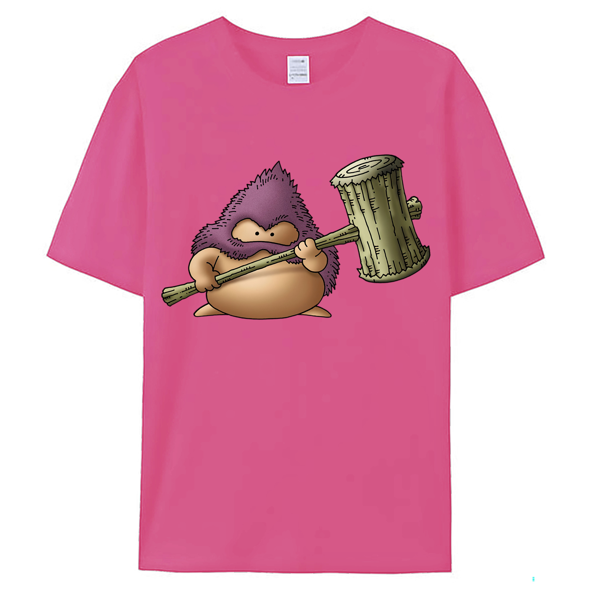 （画像用） ドラゴンクエスト Doragon Kuesuto Dragon Quest レディースカジュアルプリントTシャツ（綿100％）