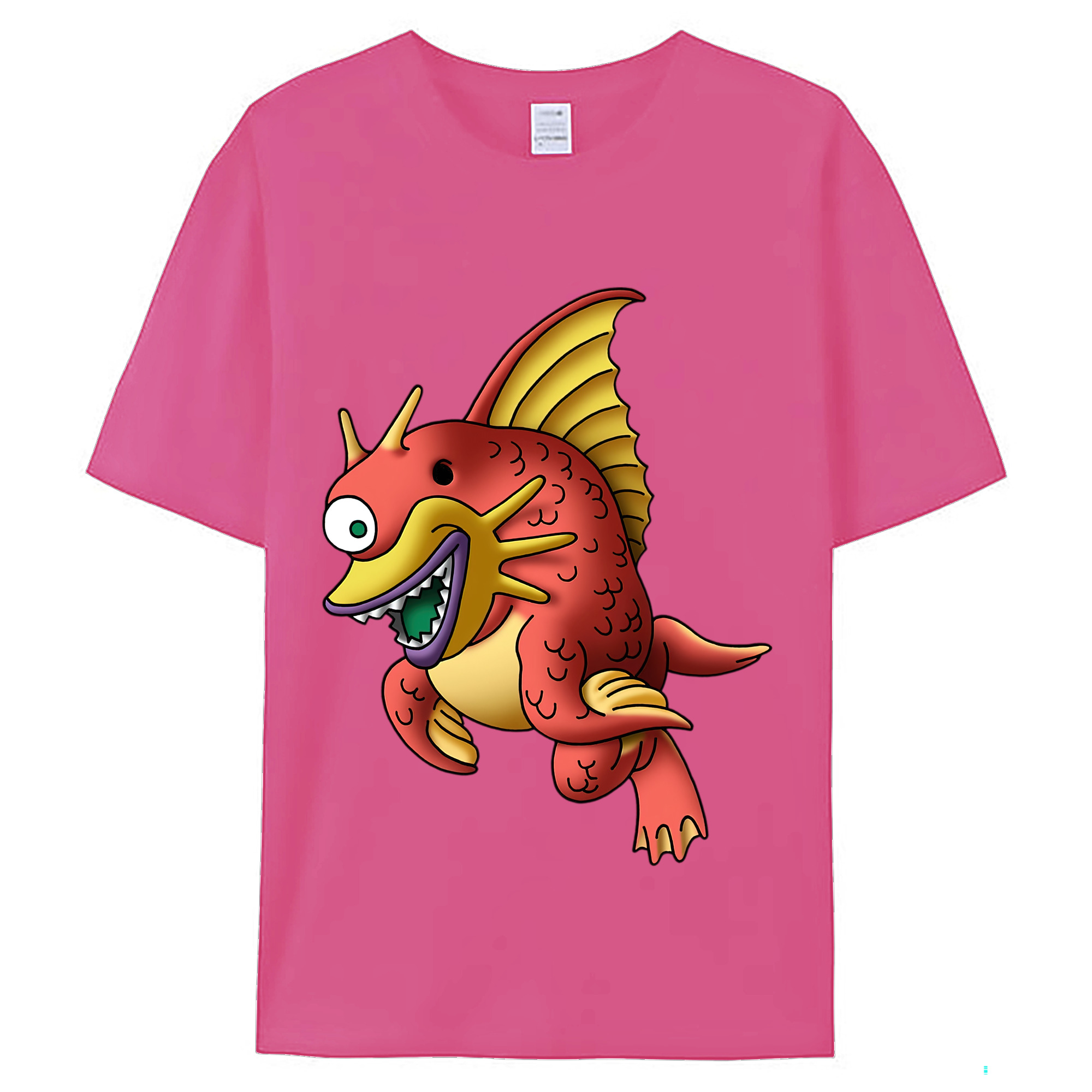 （画像用） ドラゴンクエスト Doragon Kuesuto Dragon Quest レディースカジュアルプリントTシャツ（綿100％）