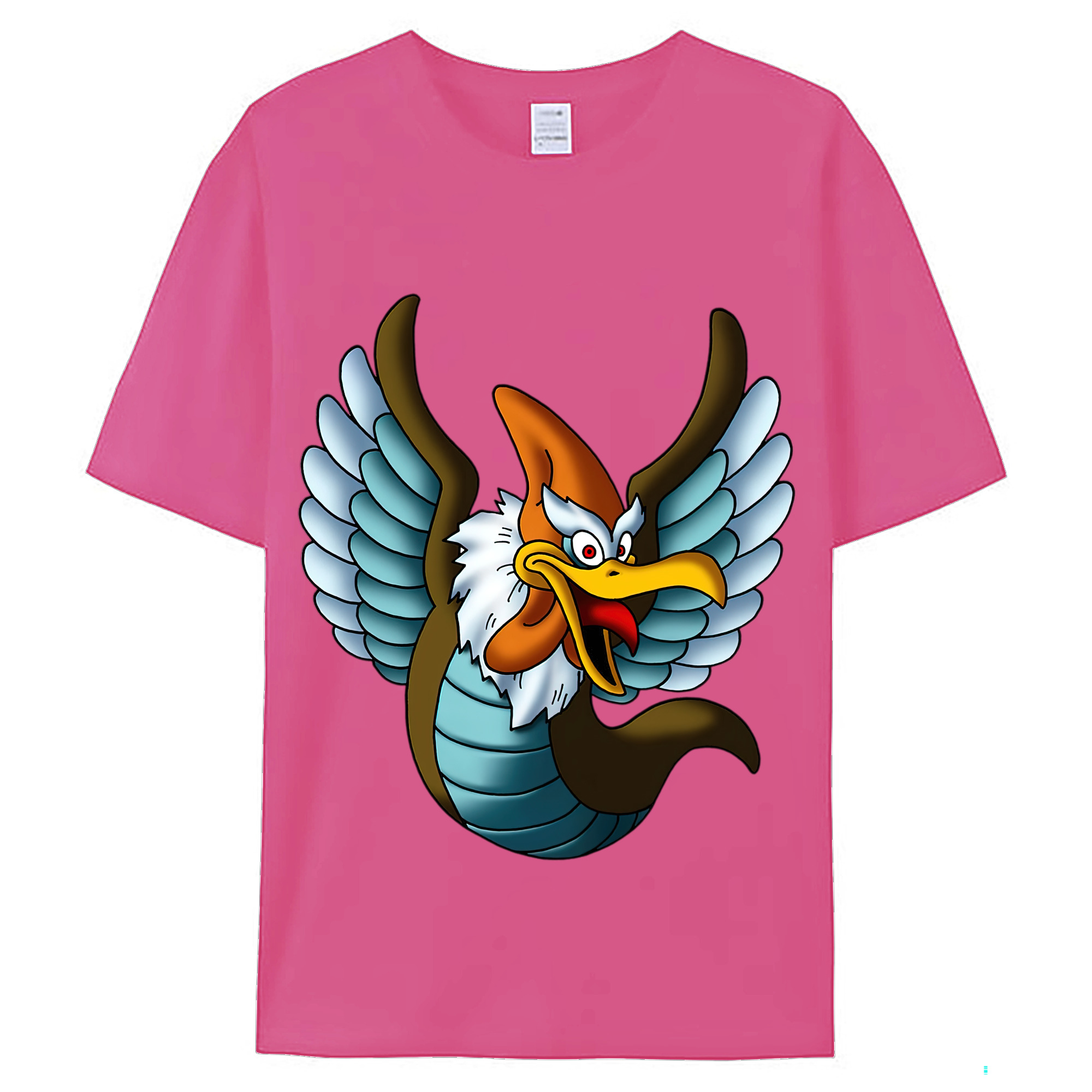 （画像用） ドラゴンクエスト Doragon Kuesuto Dragon Quest レディースカジュアルプリントTシャツ（綿100％）