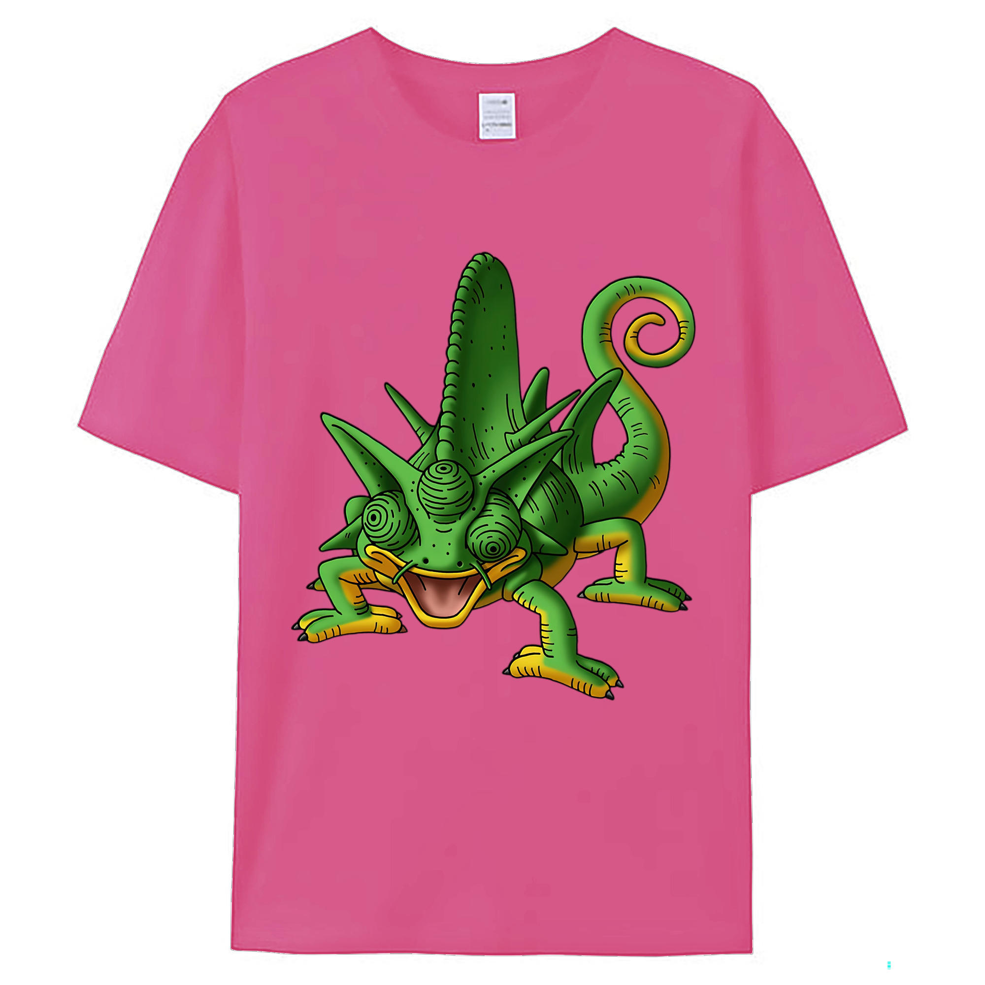 （画像用） ドラゴンクエスト Doragon Kuesuto Dragon Quest レディースカジュアルプリントTシャツ（綿100％）