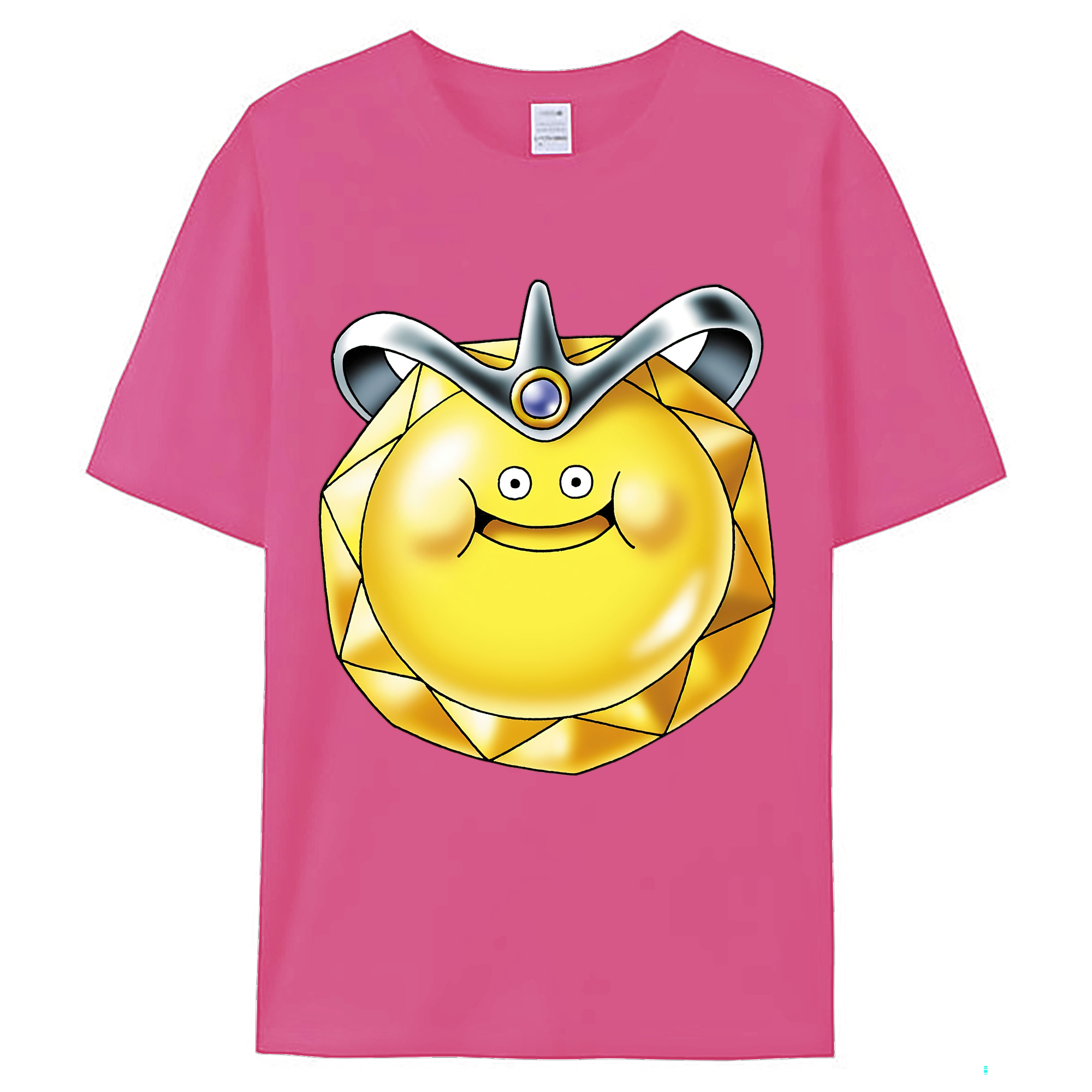 （画像用） ドラゴンクエスト Doragon Kuesuto Dragon Quest レディースカジュアルプリントTシャツ（綿100％）