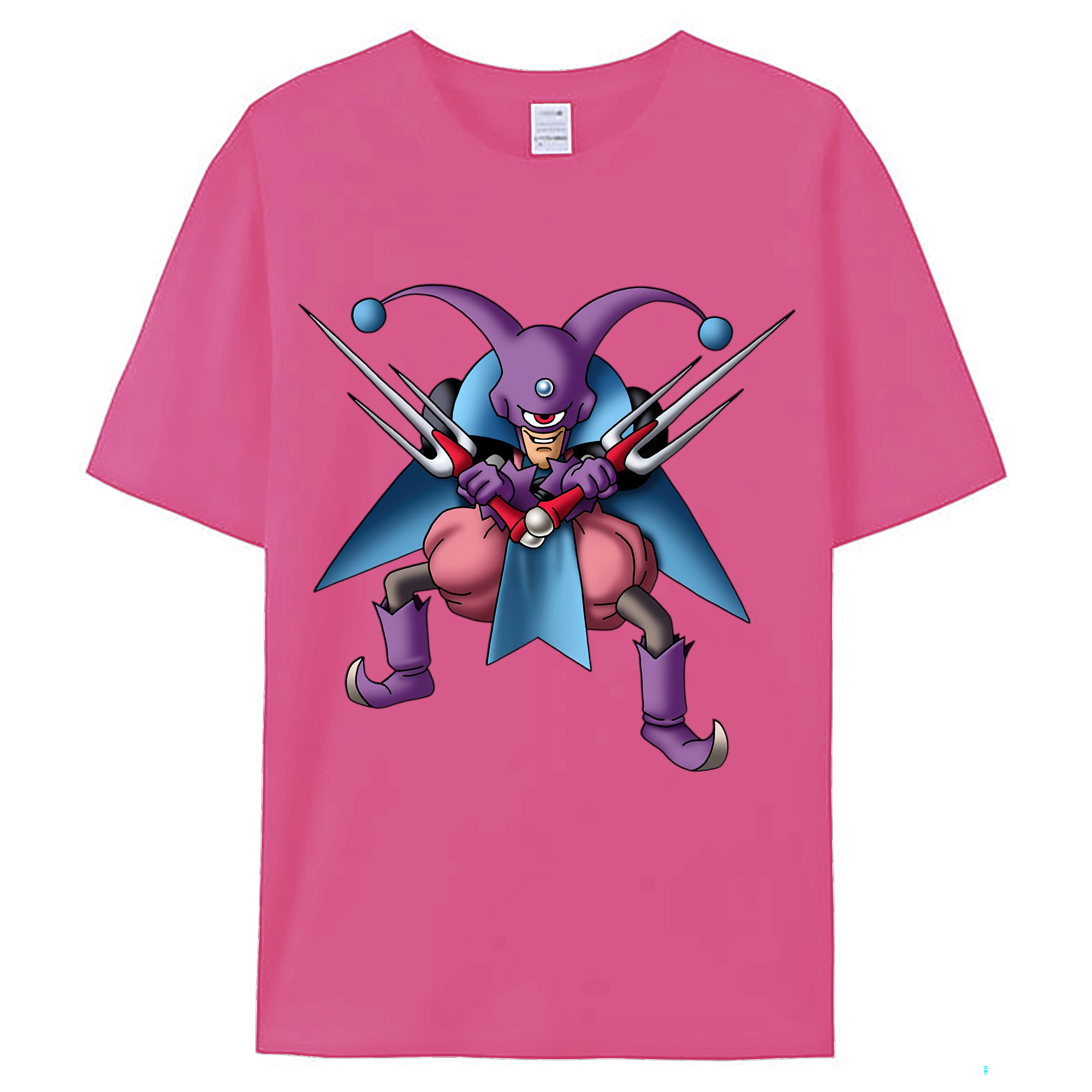 （画像用） ドラゴンクエスト Doragon Kuesuto Dragon Quest レディースカジュアルプリントTシャツ（綿100％）
