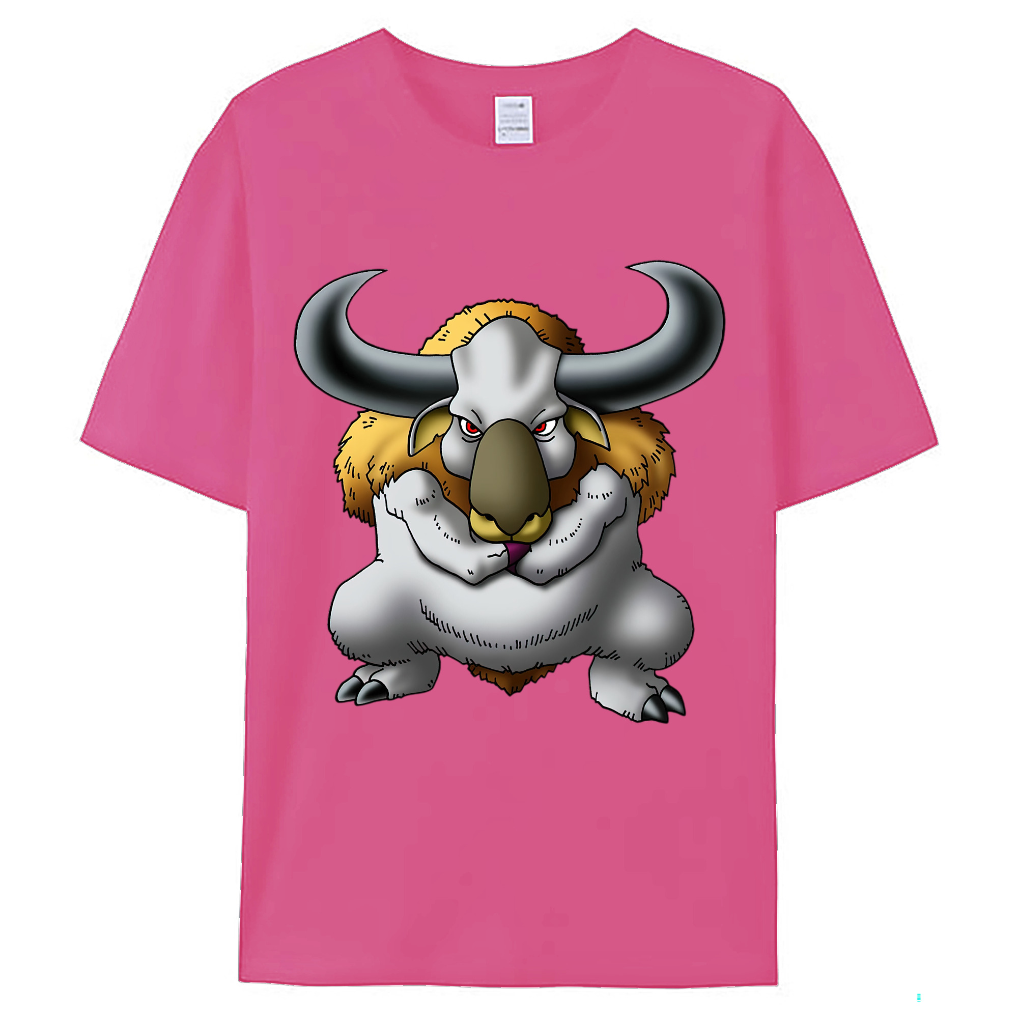 （画像用） ドラゴンクエスト Doragon Kuesuto Dragon Quest レディースカジュアルプリントTシャツ（綿100％）