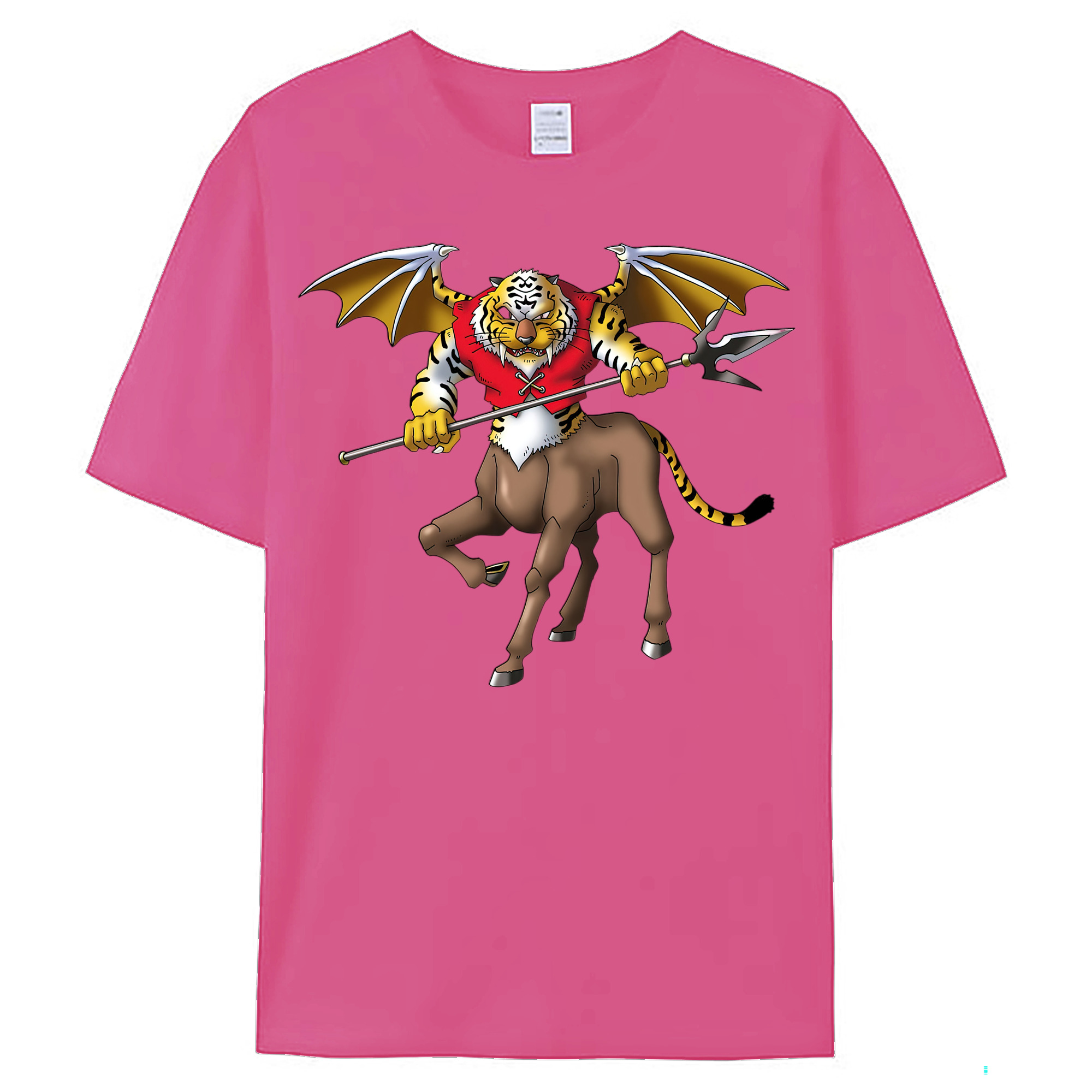（画像用） ドラゴンクエスト Doragon Kuesuto Dragon Quest レディースカジュアルプリントTシャツ（綿100％）