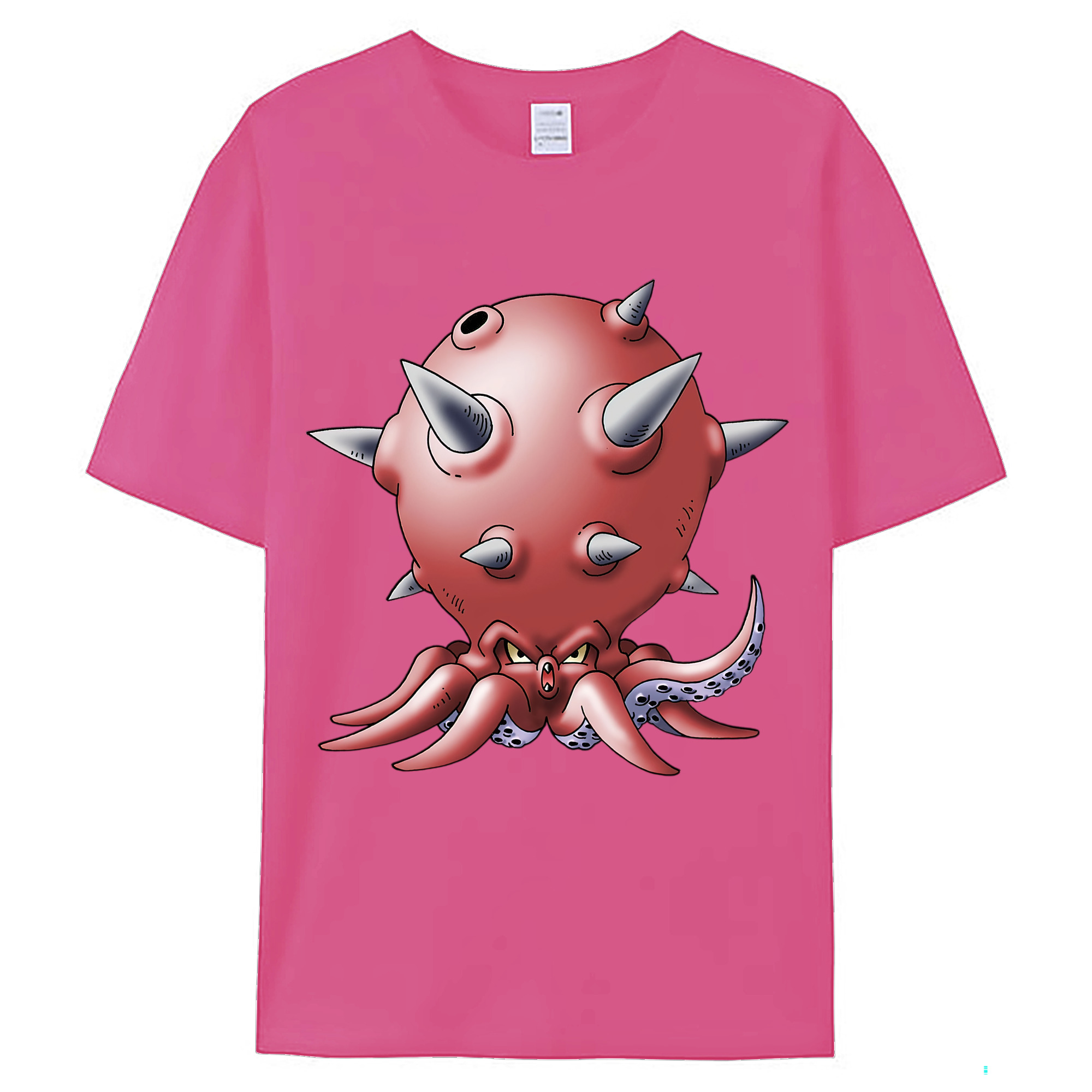 （画像用） ドラゴンクエスト Doragon Kuesuto Dragon Quest レディースカジュアルプリントTシャツ（綿100％）