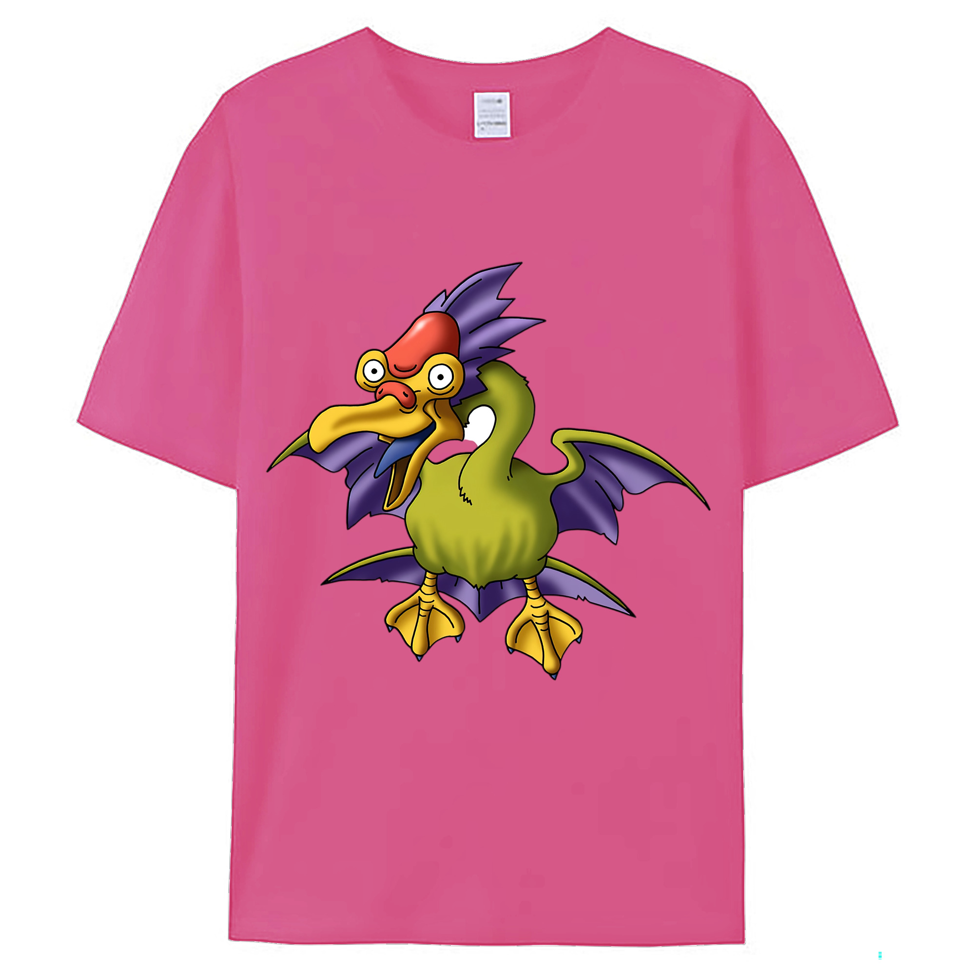 （画像用） ドラゴンクエスト Doragon Kuesuto Dragon Quest レディースカジュアルプリントTシャツ（綿100％）