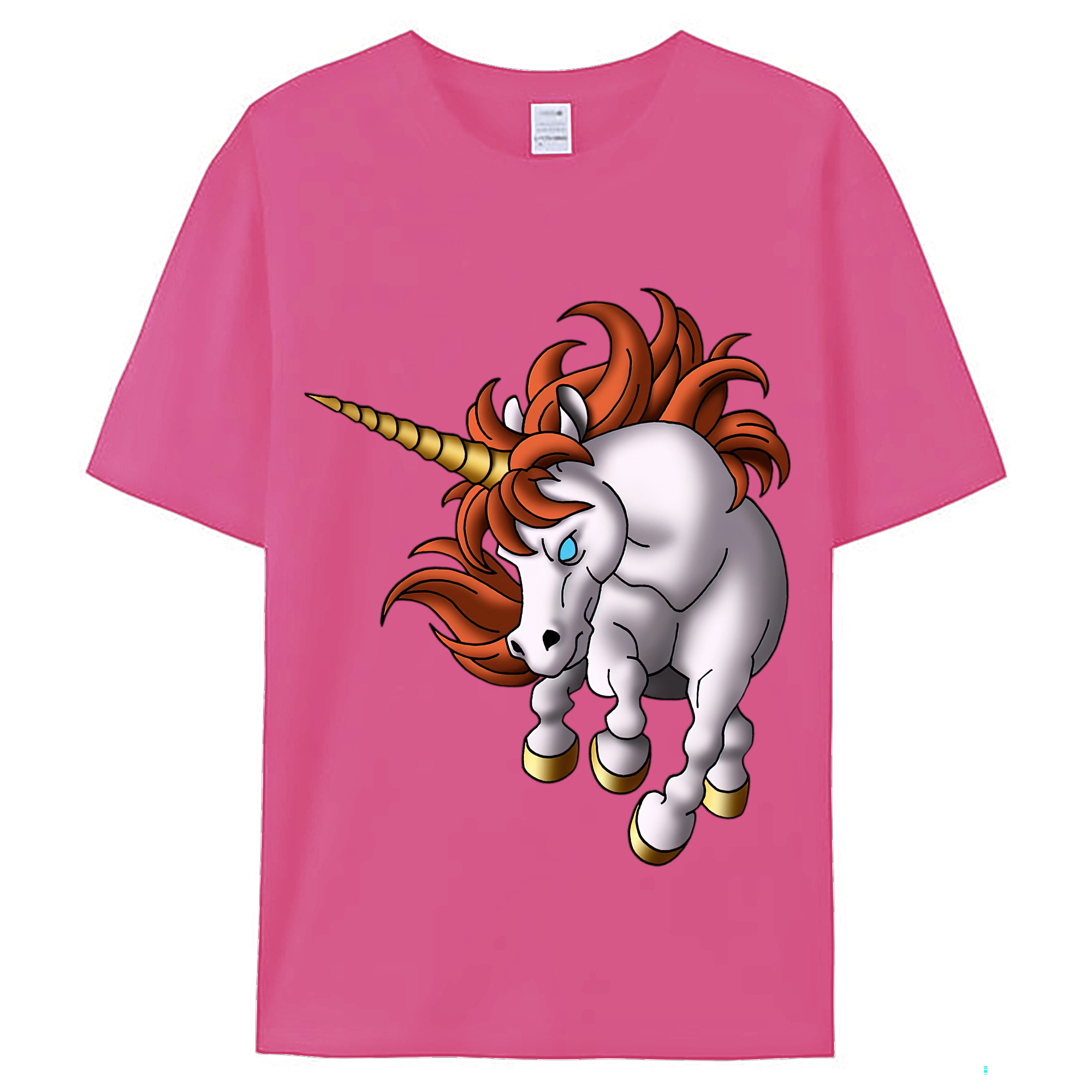 （画像用） ドラゴンクエスト Doragon Kuesuto Dragon Quest レディースカジュアルプリントTシャツ（綿100％）