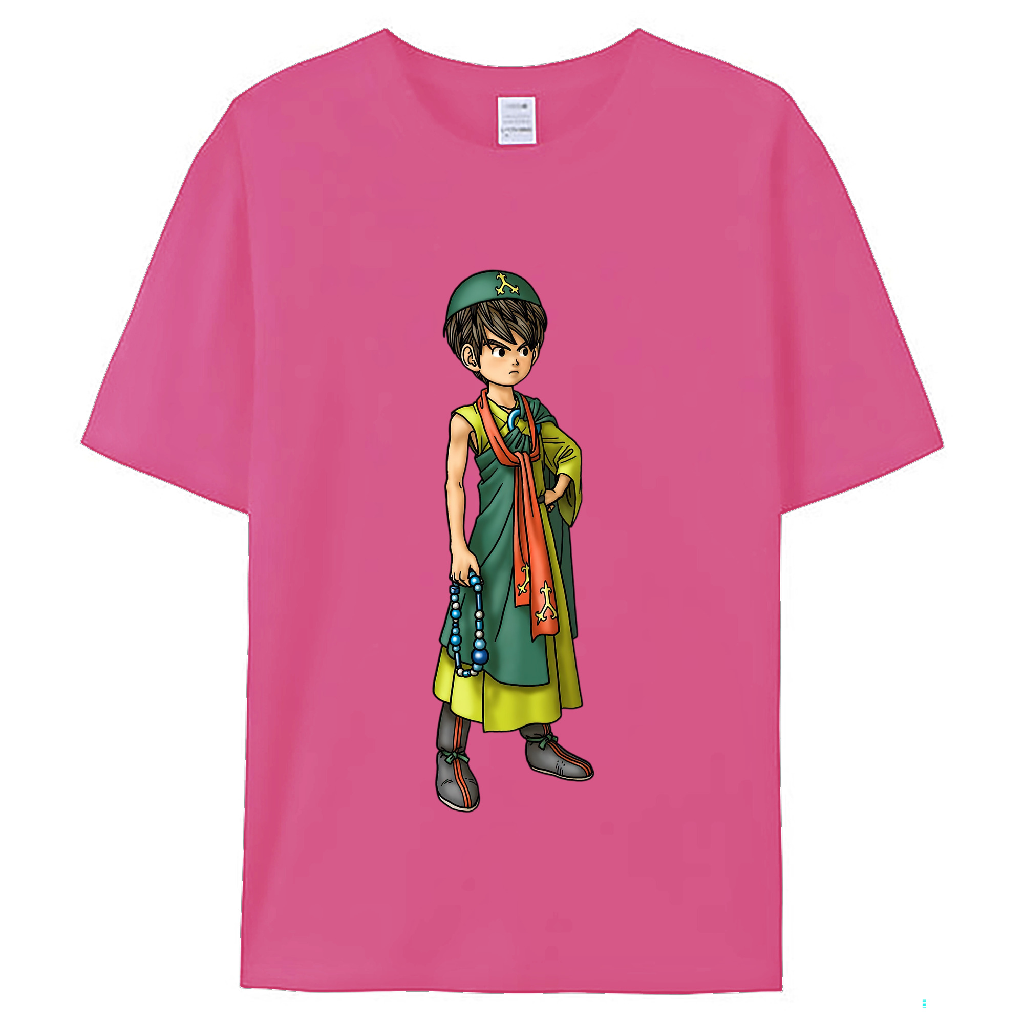 （画像用） ドラゴンクエスト Doragon Kuesuto Dragon Quest レディースカジュアルプリントTシャツ（綿100％）
