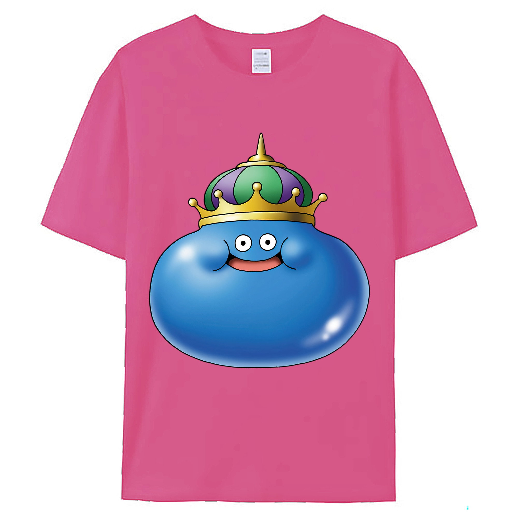 （画像用） ドラゴンクエスト Doragon Kuesuto Dragon Quest レディースカジュアルプリントTシャツ（綿100％）