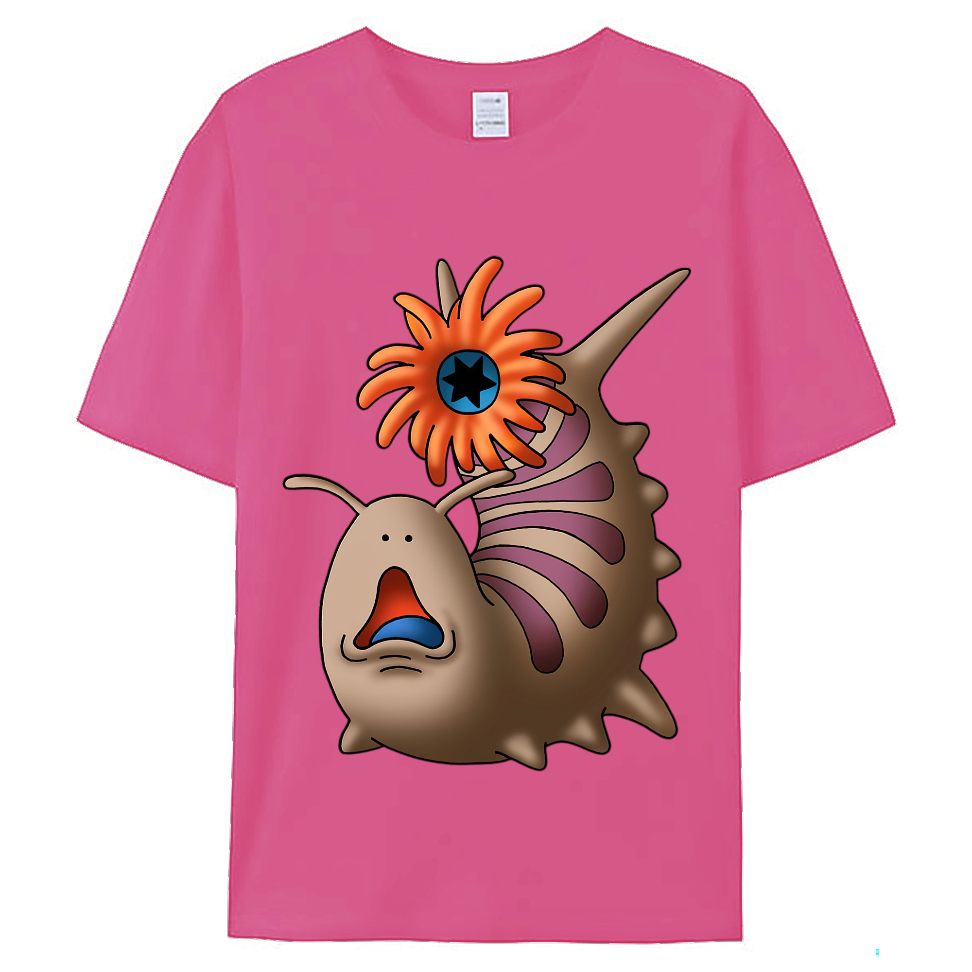（画像用） ドラゴンクエスト Doragon Kuesuto Dragon Quest レディースカジュアルプリントTシャツ（綿100％）