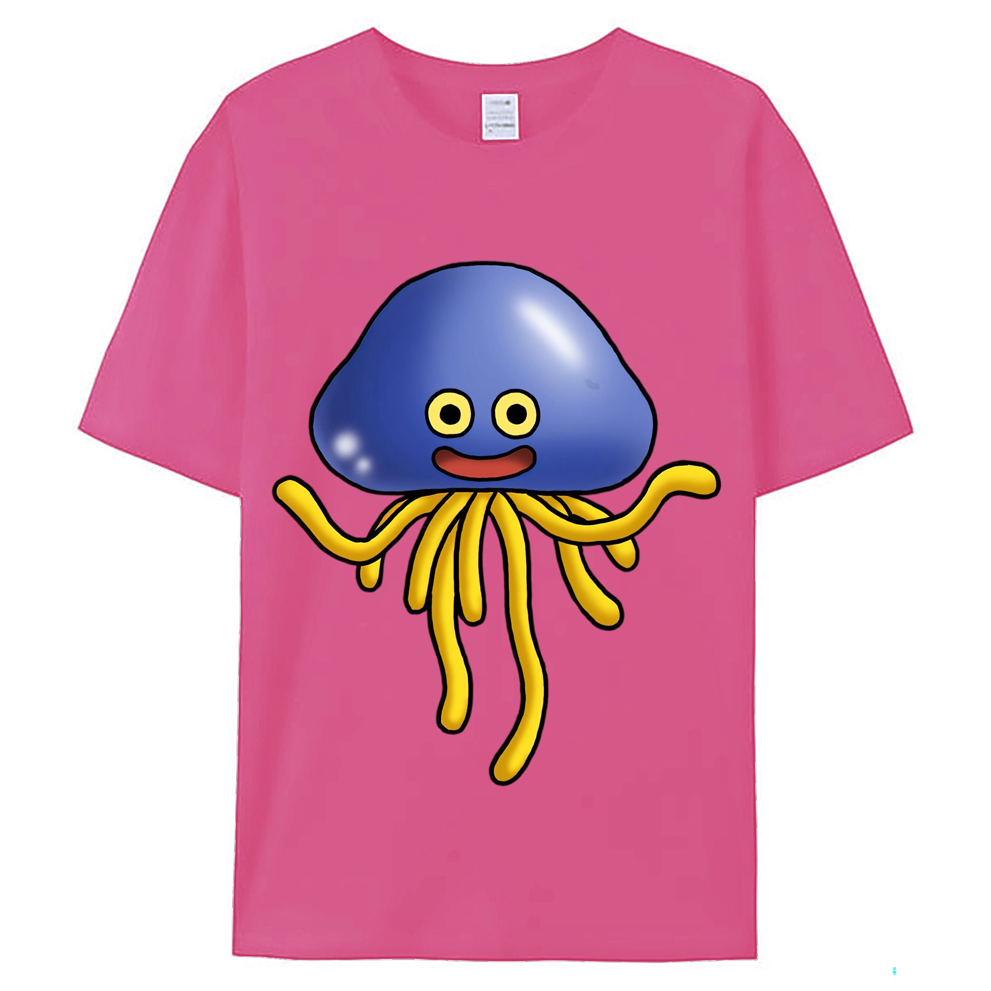 （画像用） ドラゴンクエスト Doragon Kuesuto Dragon Quest レディースカジュアルプリントTシャツ（綿100％）