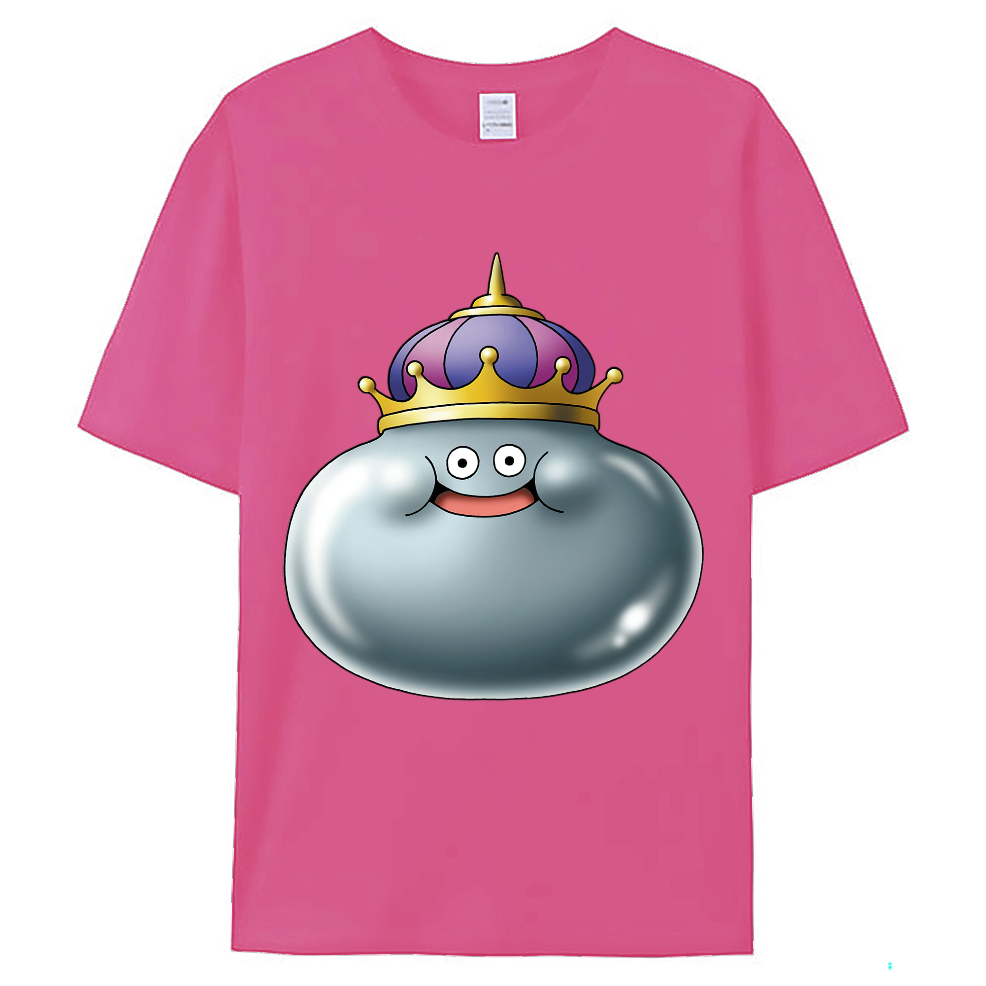（画像用） ドラゴンクエスト Doragon Kuesuto Dragon Quest レディースカジュアルプリントTシャツ（綿100％）