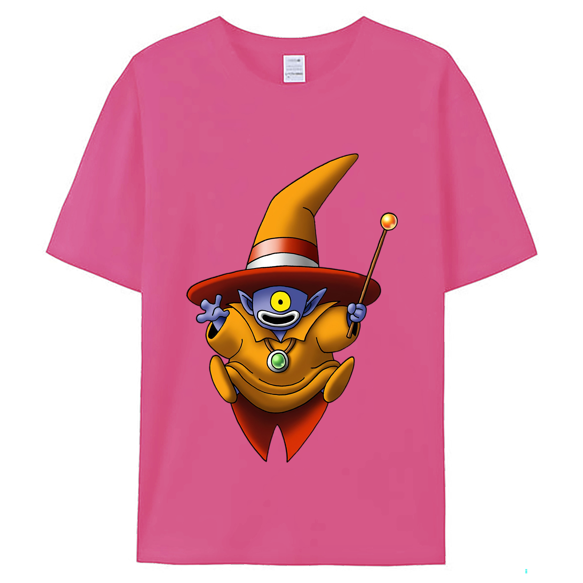 （画像用） ドラゴンクエスト Doragon Kuesuto Dragon Quest レディースカジュアルプリントTシャツ（綿100％）