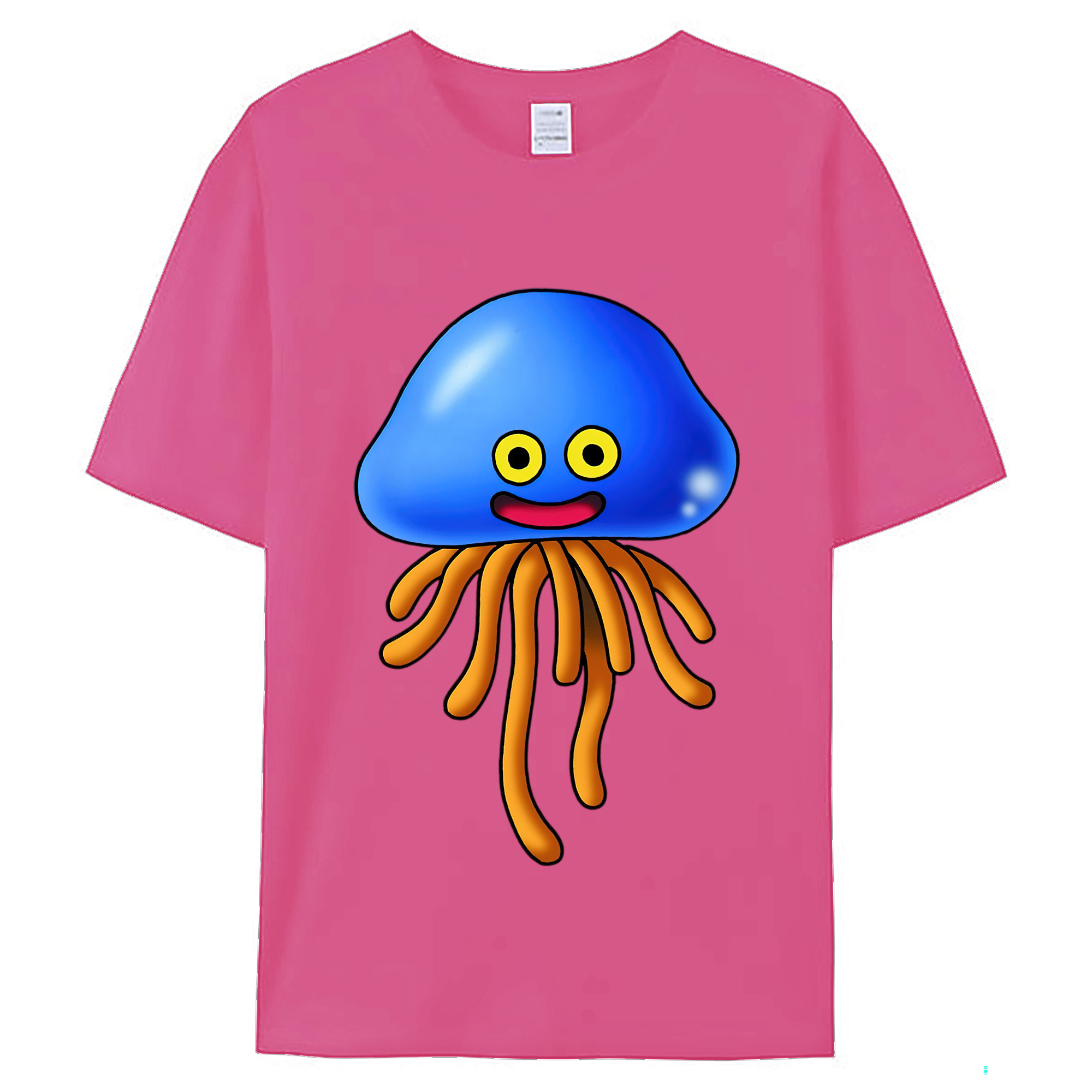 （画像用） ドラゴンクエスト Doragon Kuesuto Dragon Quest レディースカジュアルプリントTシャツ（綿100％）