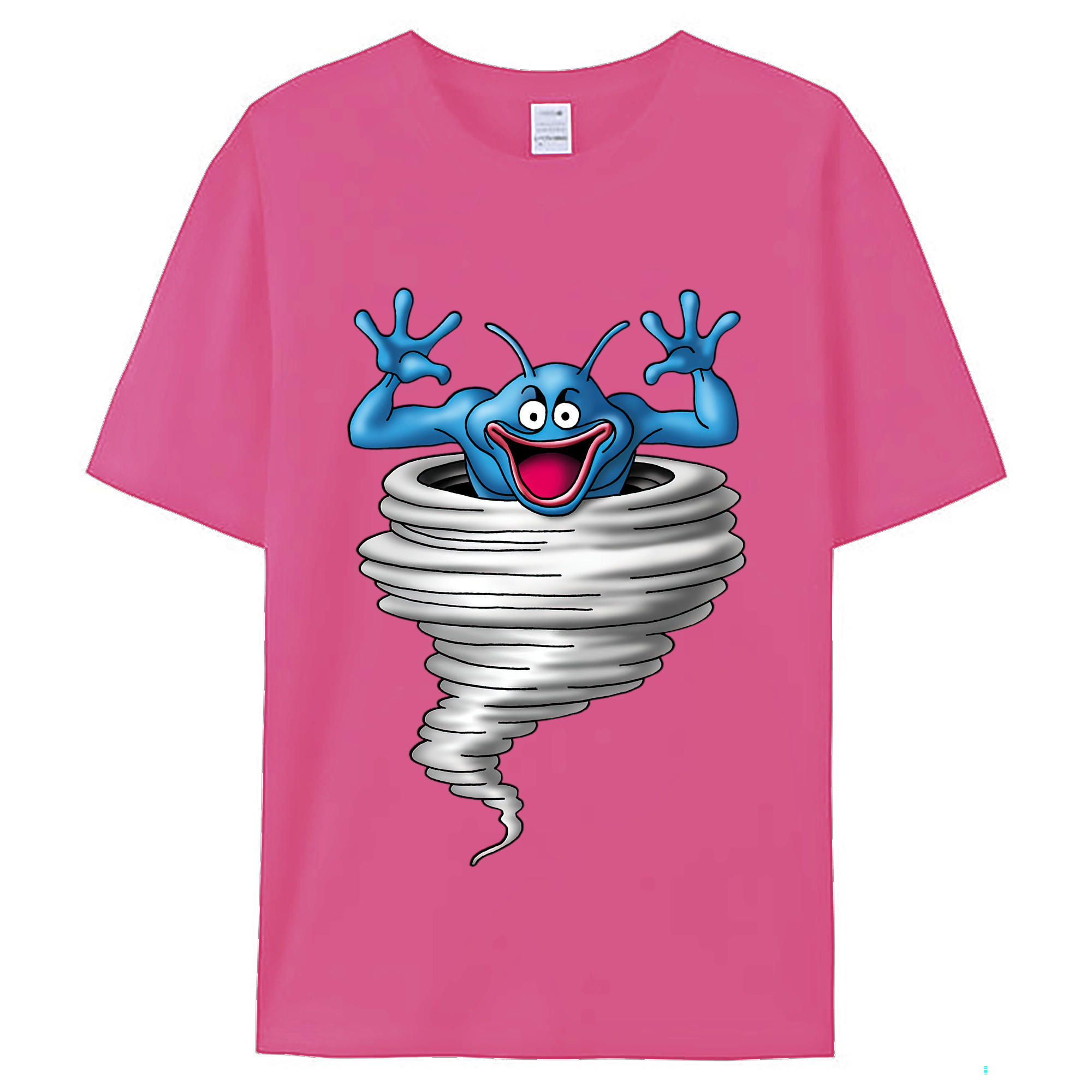 （画像用） ドラゴンクエスト Doragon Kuesuto Dragon Quest レディースカジュアルプリントTシャツ（綿100％）