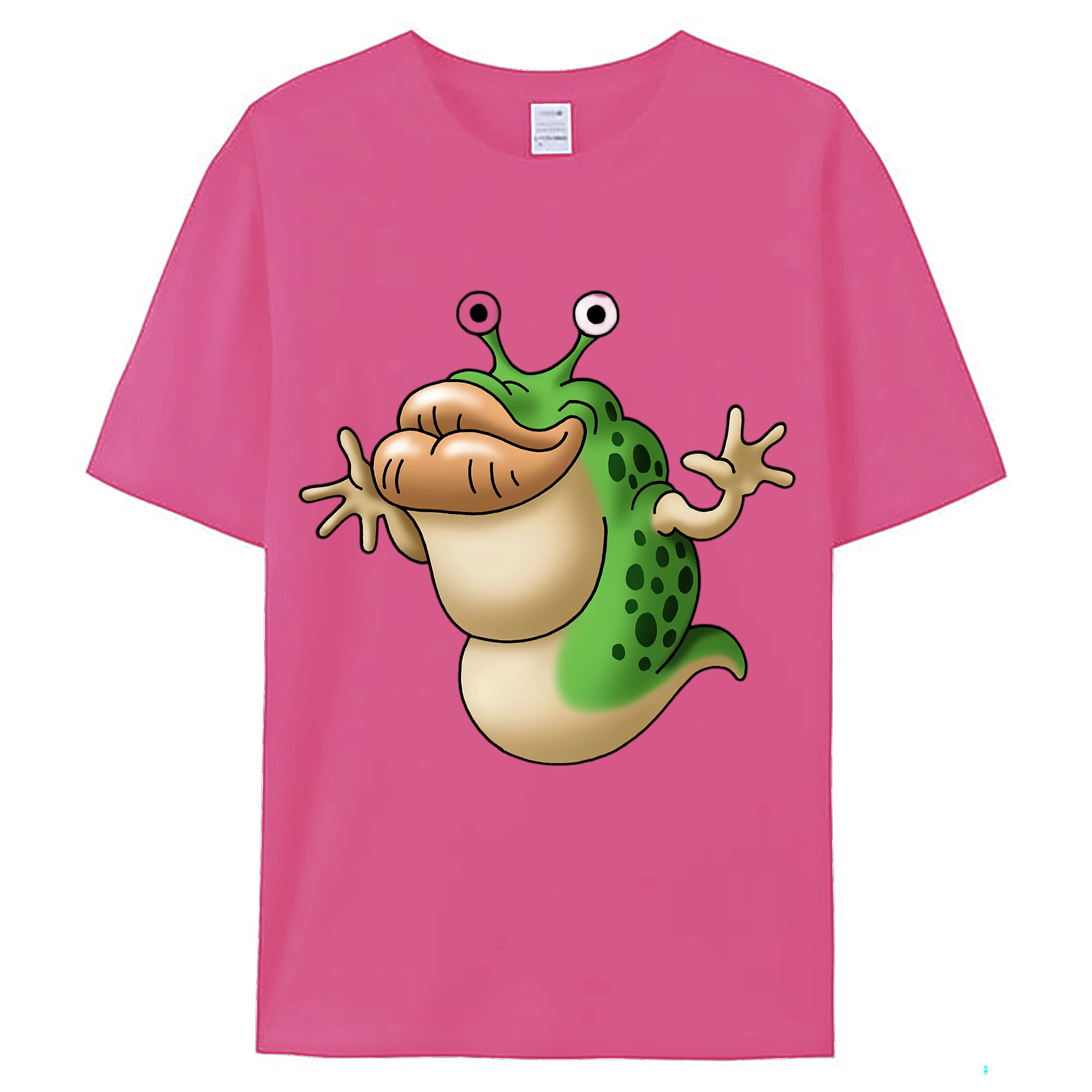 （画像用） ドラゴンクエスト Doragon Kuesuto Dragon Quest レディースカジュアルプリントTシャツ（綿100％）