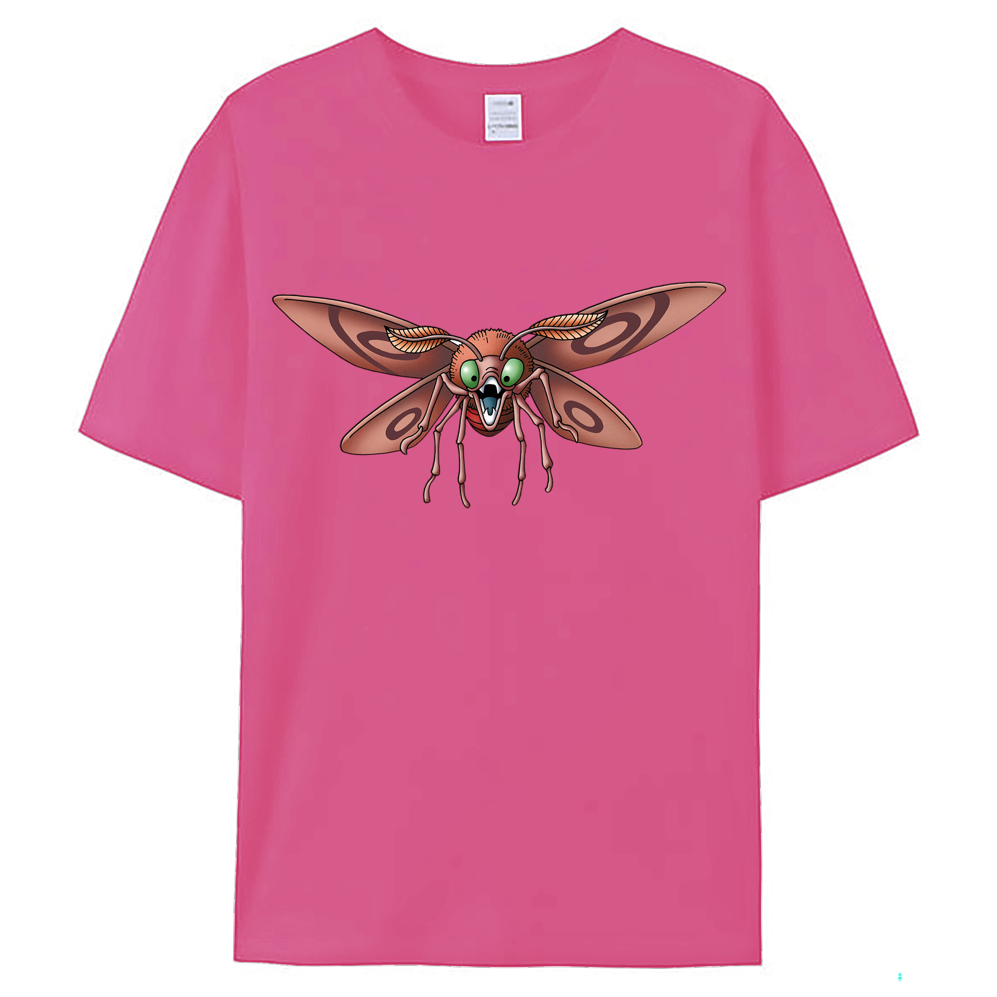（画像用） ドラゴンクエスト Doragon Kuesuto Dragon Quest レディースカジュアルプリントTシャツ（綿100％）