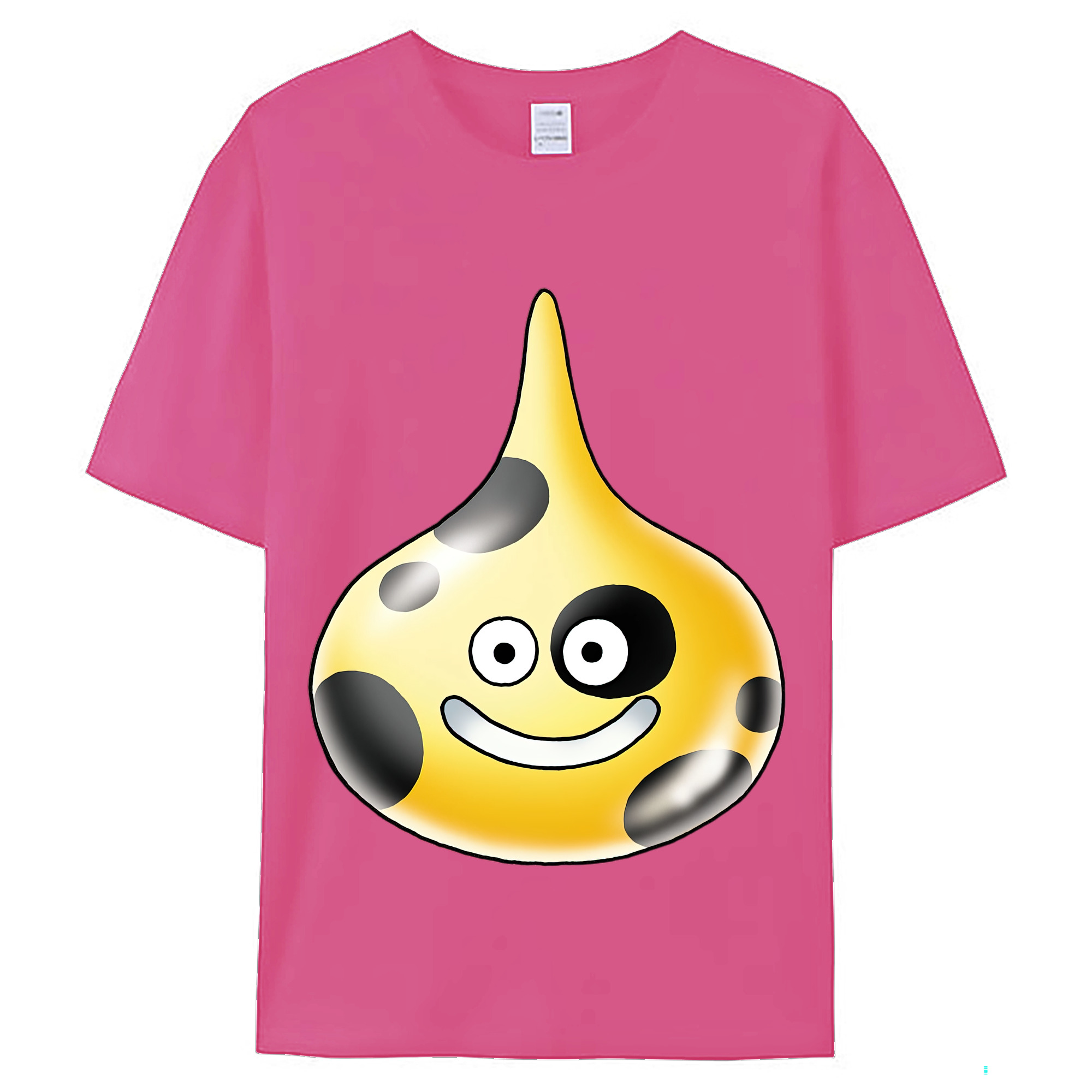 （画像用） ドラゴンクエスト Doragon Kuesuto Dragon Quest レディースカジュアルプリントTシャツ（綿100％）