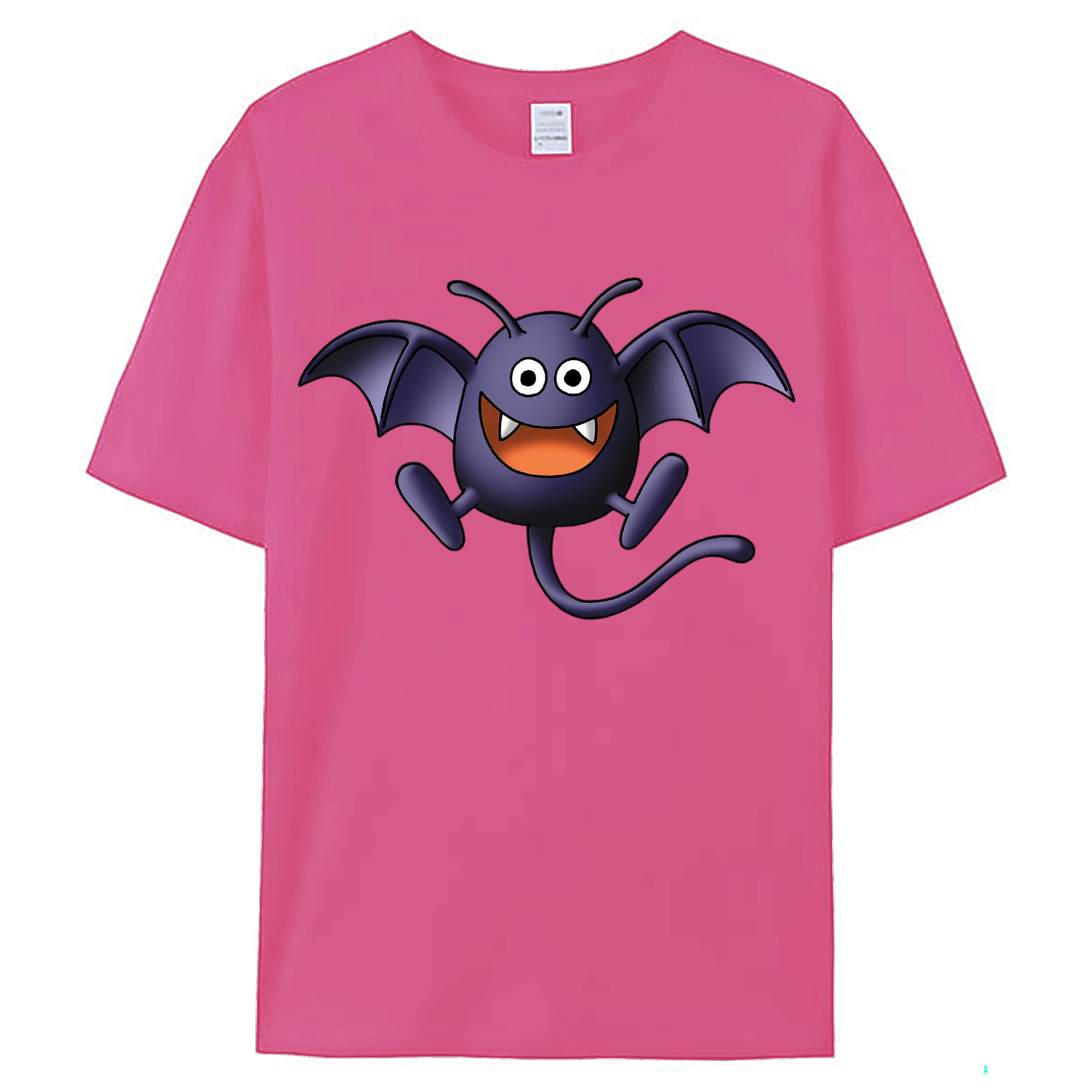 （画像用） ドラゴンクエスト Doragon Kuesuto Dragon Quest レディースカジュアルプリントTシャツ（綿100％）