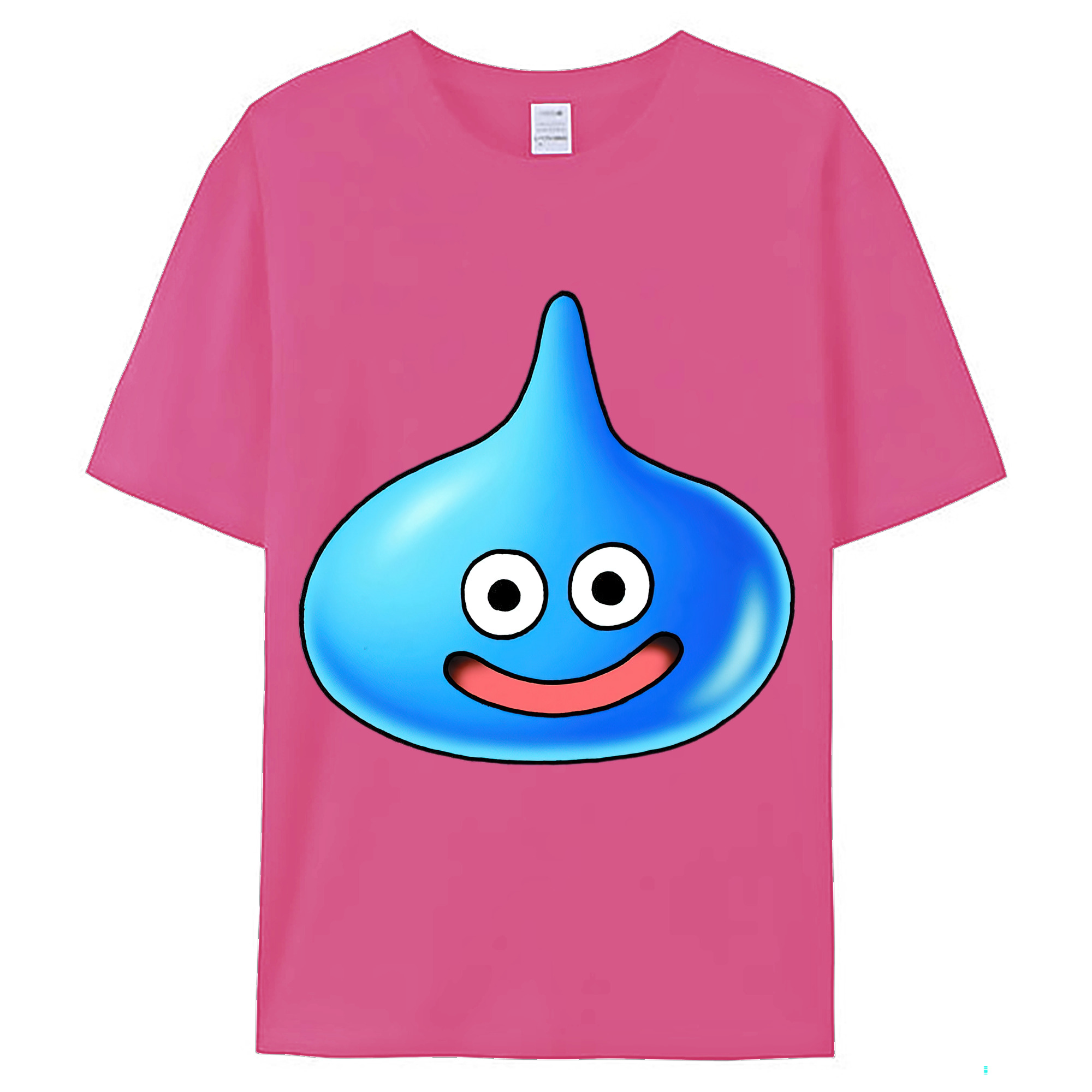 （画像用） ドラゴンクエスト Doragon Kuesuto Dragon Quest レディースカジュアルプリントTシャツ（綿100％）